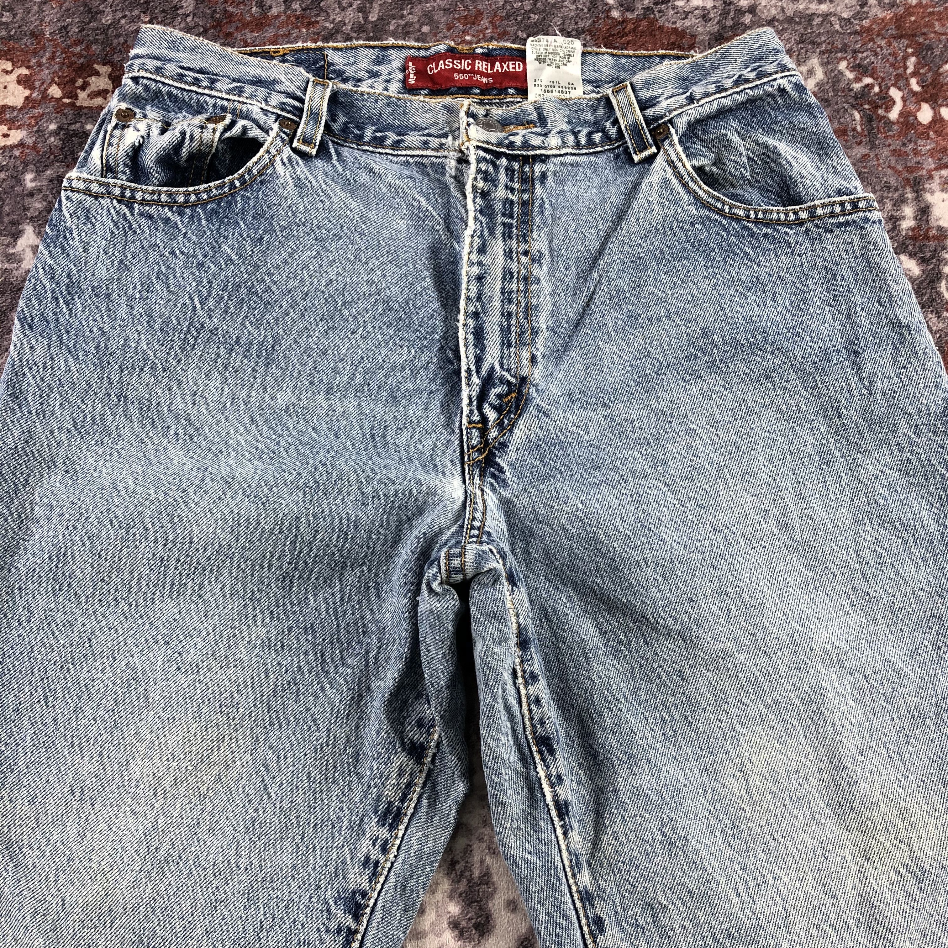 Levi's × Vintage Vintage Blue Wash Levis 550 Jeans-JM3121 Size US 30 / EU 46 - 3 Thumbnail