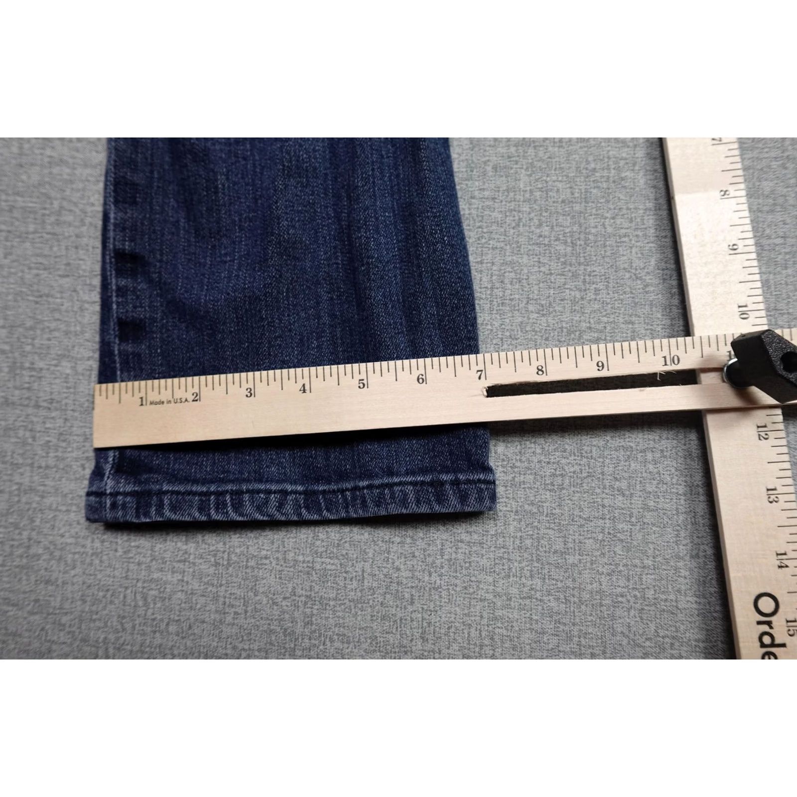 Vintage AG Adriano Goldschmied The Everett Jeans Mens 33x30 Slim Straight Blue Stretch Denim Five-Pocket Powerhouse Regular Rise Mid Vintage: No Size US 33 - 6 Thumbnail