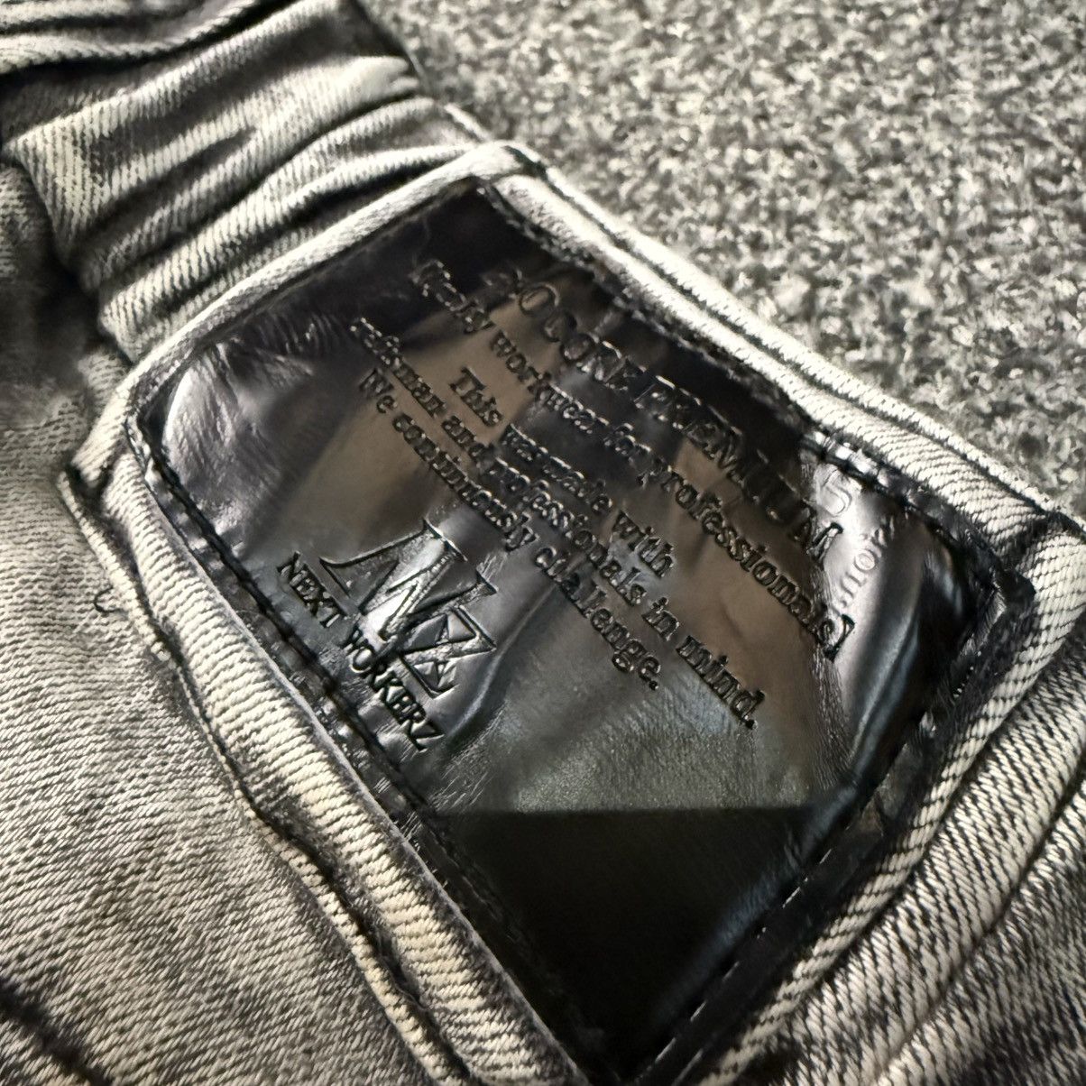 Japanese Brand Archive Y2K Workman Biker Cyberpunk Stretch Procore Tapered Size US 34 / EU 50 - 12 Thumbnail