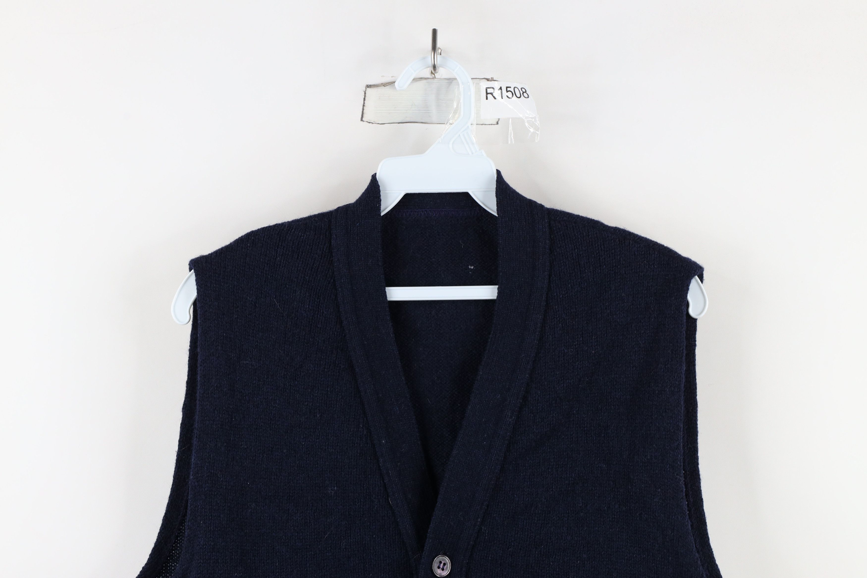Vintage Vintage 60s 70s Streetwear Knit Cardigan Sweater Vest USA Size US M / EU 48-50 / 2 - 2 Thumbnail