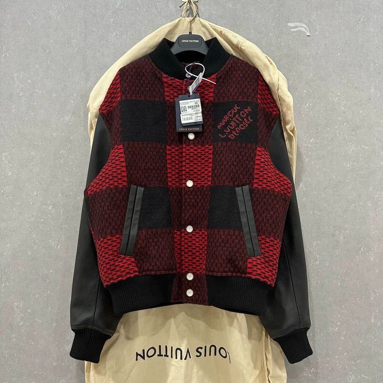 Louis Vuitton Rhinestone Logo Jacket