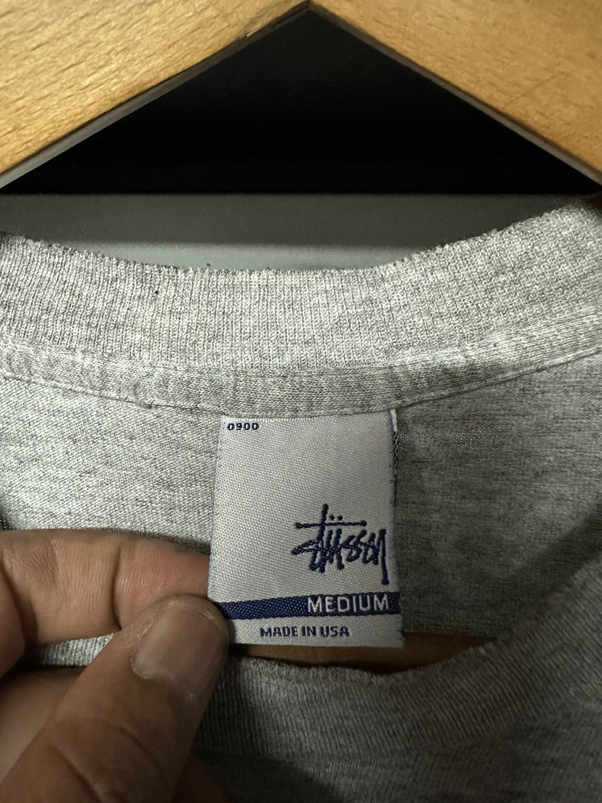 Stussy × Vintage Vintage Stussy USA Flag Single Stitch Tee Size US M / EU 48-50 / 2 - 3 Thumbnail