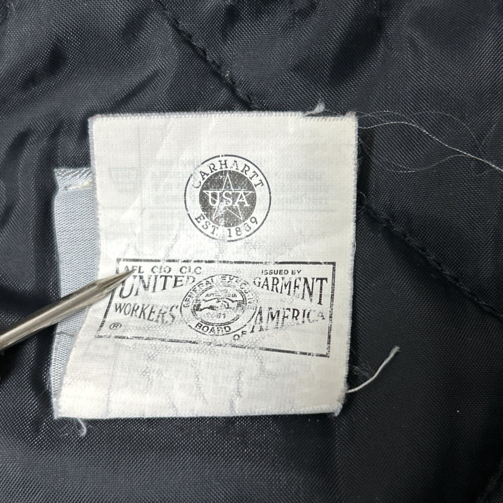 Carhartt Vintage Carhartt C03 BRN Arctic Coat A01 Hood USA UNION TAG Size US L / EU 52-54 / 3 - 3 Thumbnail