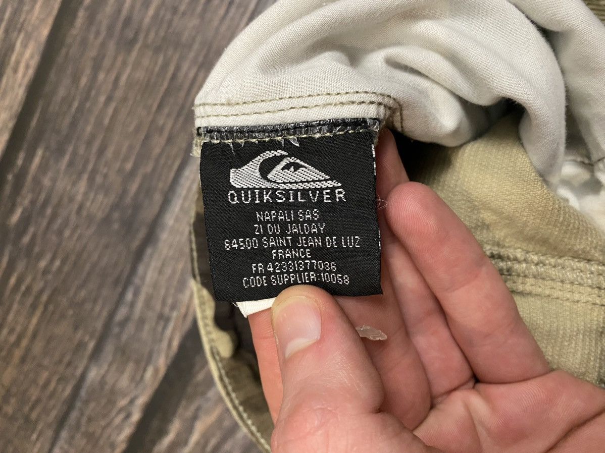 Quiksilver × Vintage Quicksilver velour bunny rap shorts big logo Size US 33 - 6 Thumbnail