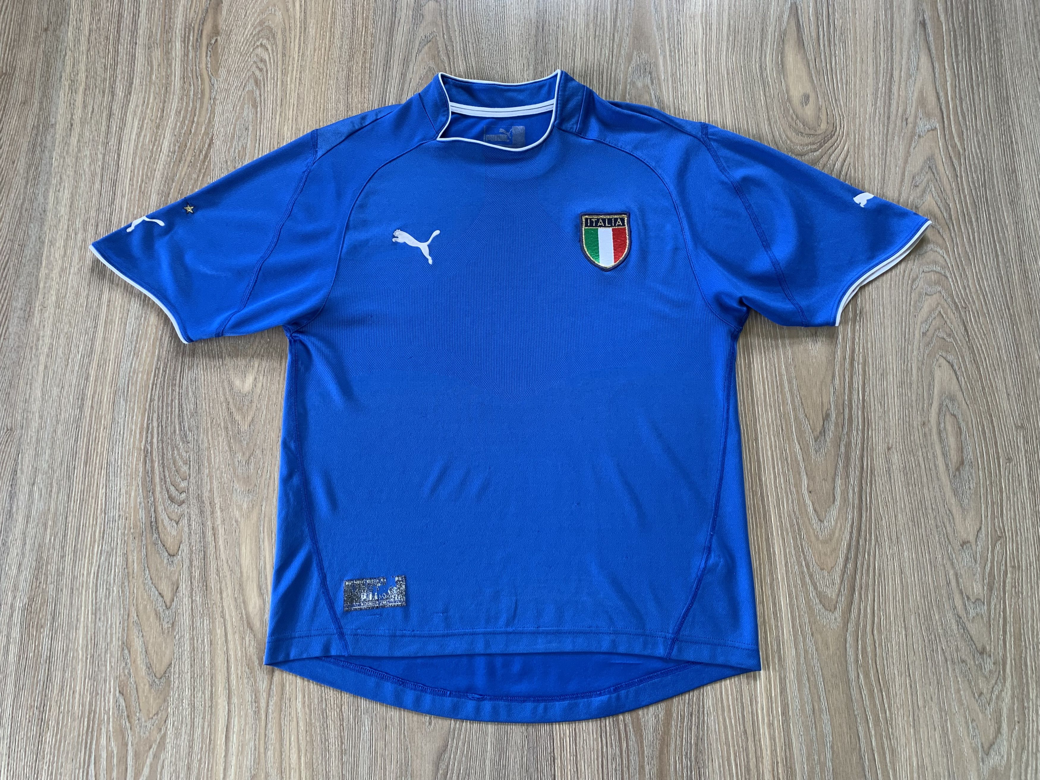 Puma × Vintage Vintage Puma Italia Jersey Size US M / EU 48-50 / 2 - 2 Thumbnail