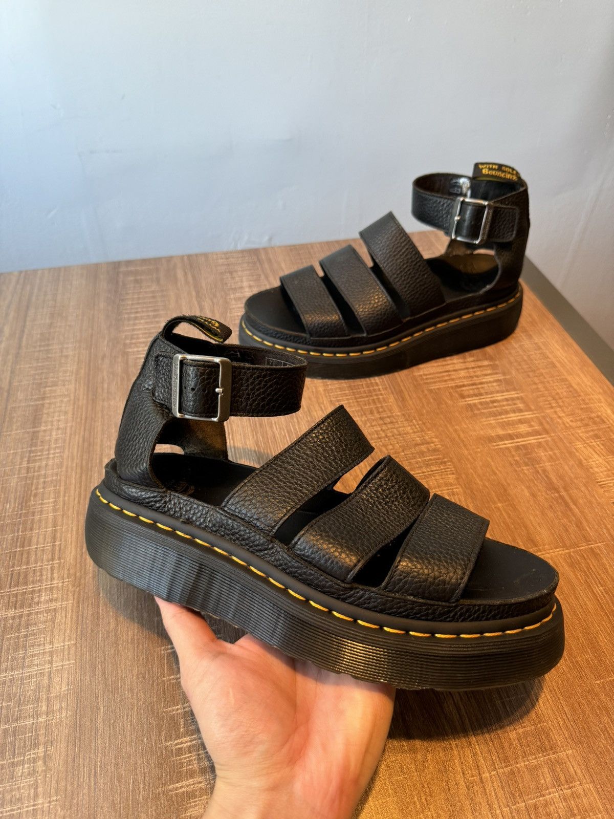 Dr. Martens Dr. Martens Clarissa II Quad Women Gladiator Sandals Size 9 Size US 9 / IT 39 - 1 Thumbnail