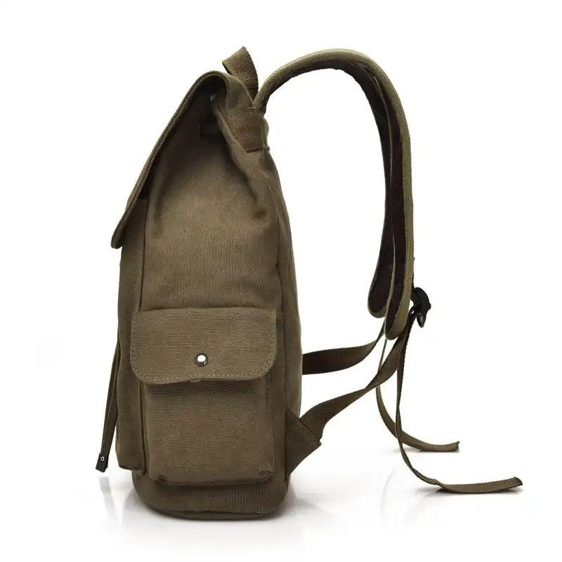 Japanese Brand High Quality Canvas Men Backpack Size ONE SIZE - 4 Thumbnail