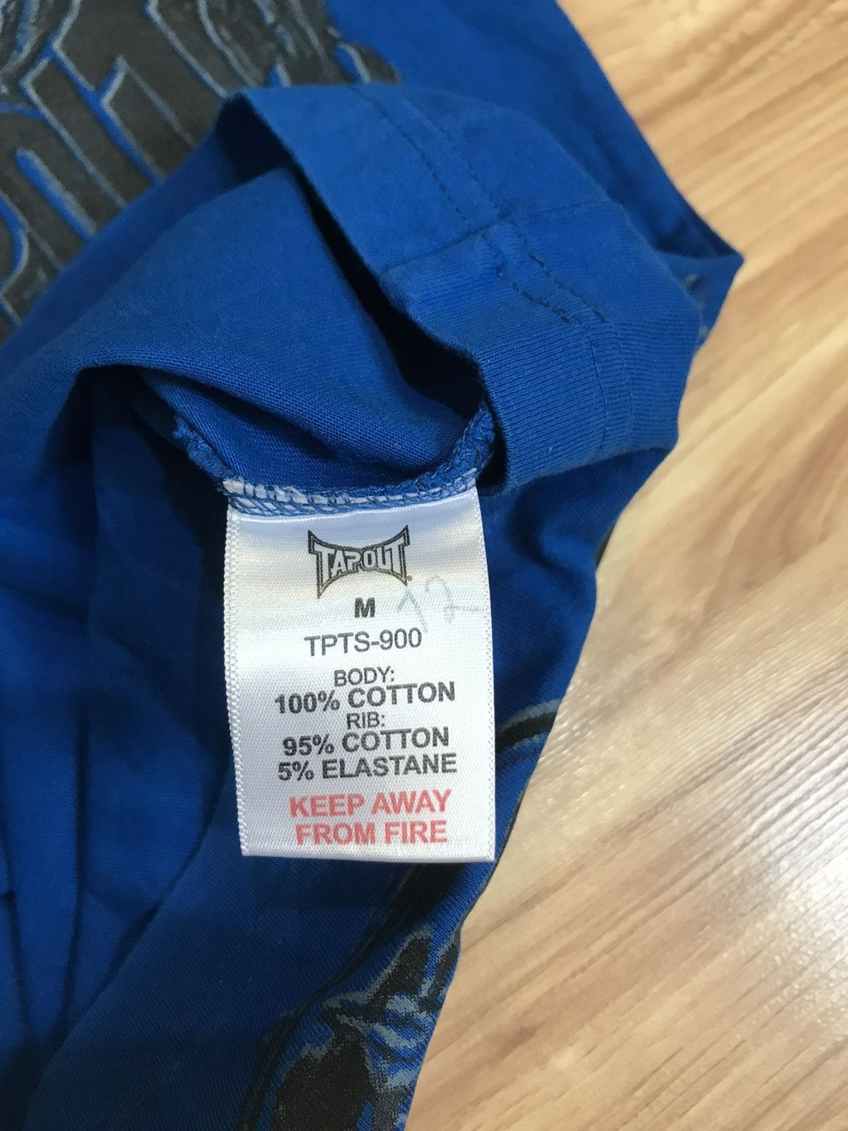 Affliction × Tapout Tapout blue tee Size US M / EU 48-50 / 2 - 4 Thumbnail