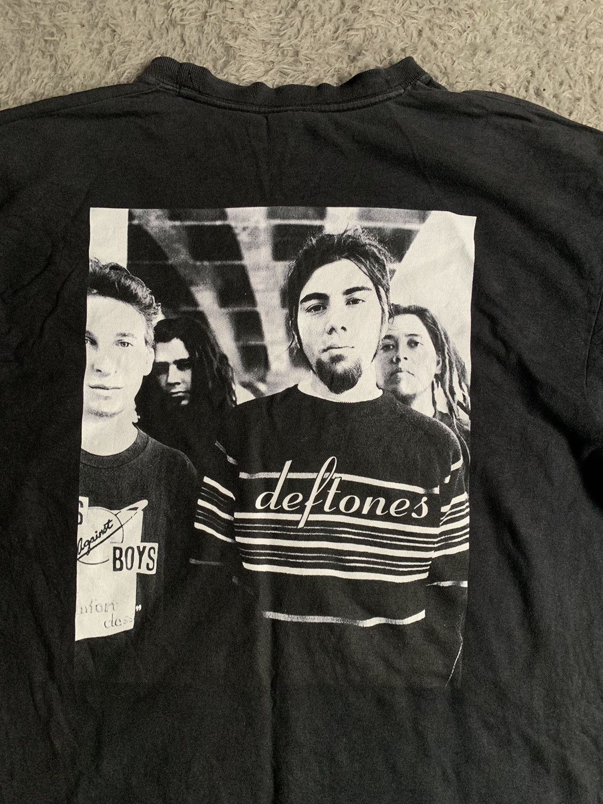 Band Tees Vintage Bootleg Late 90s Deftones Dickies Logo Tee Size US XL / EU 56 / 4 - 6 Thumbnail