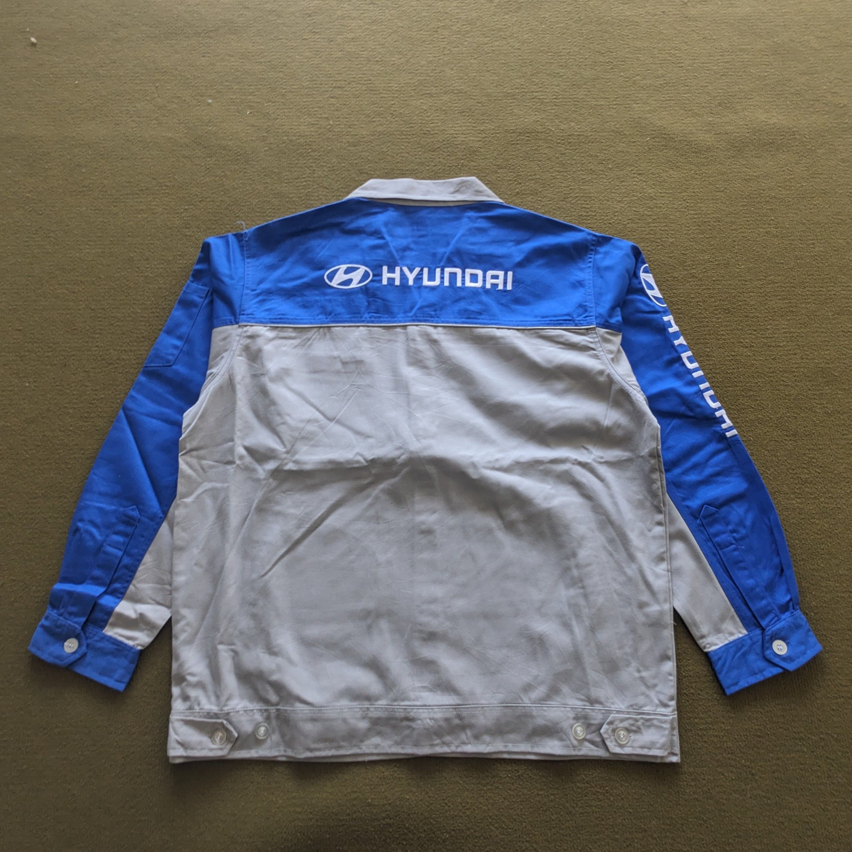 Vintage HYUNDAI Motorsports Racing Workers Jacket