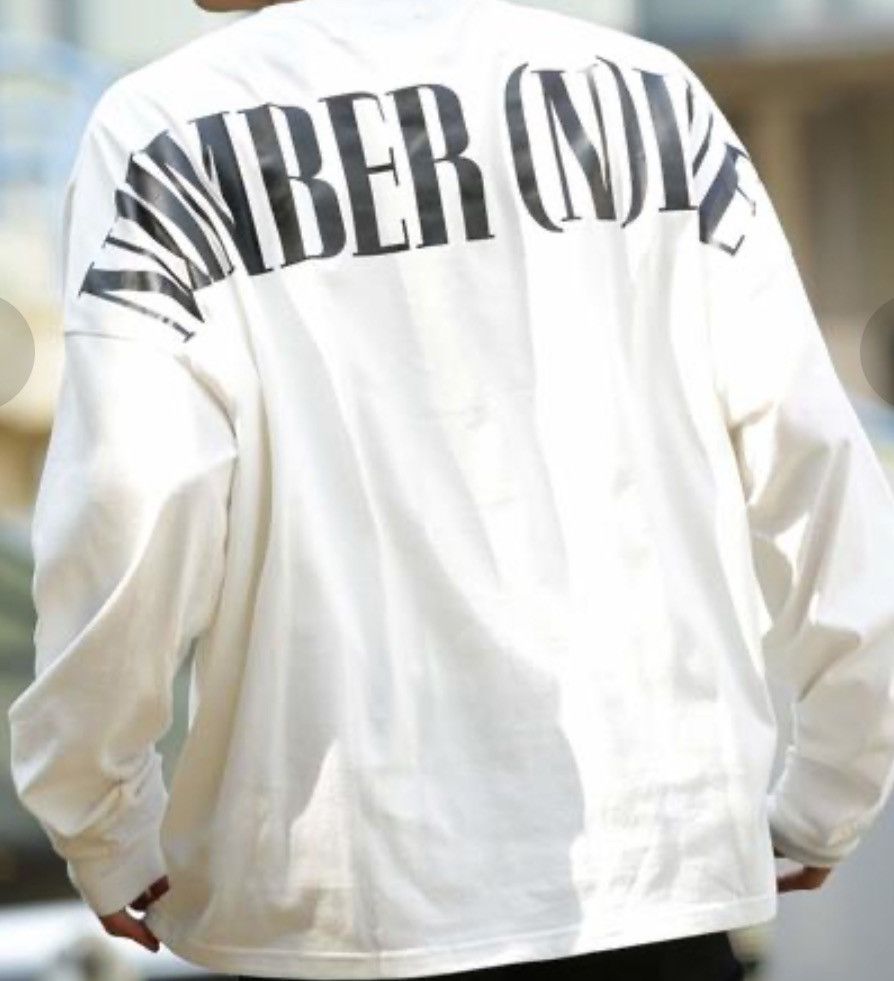 Number (N)ine Number nine arch logo oversized t-shirt Size US M / EU 48-50 / 2 - 1 Thumbnail