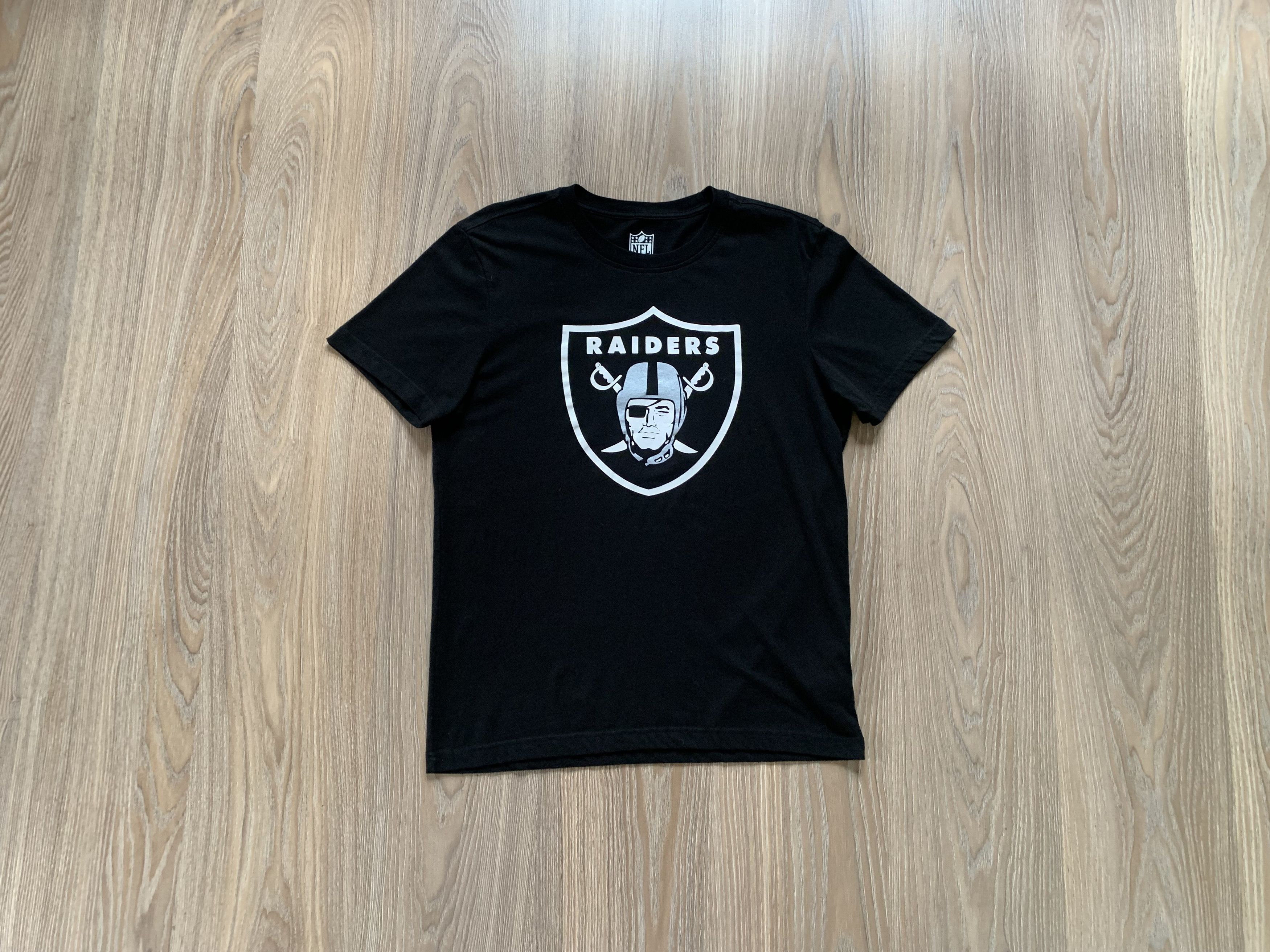 NFL NFL Las Vegas Raiders Big Logo Cotton T Shirt Size US M / EU 48-50 / 2 - 1 Thumbnail