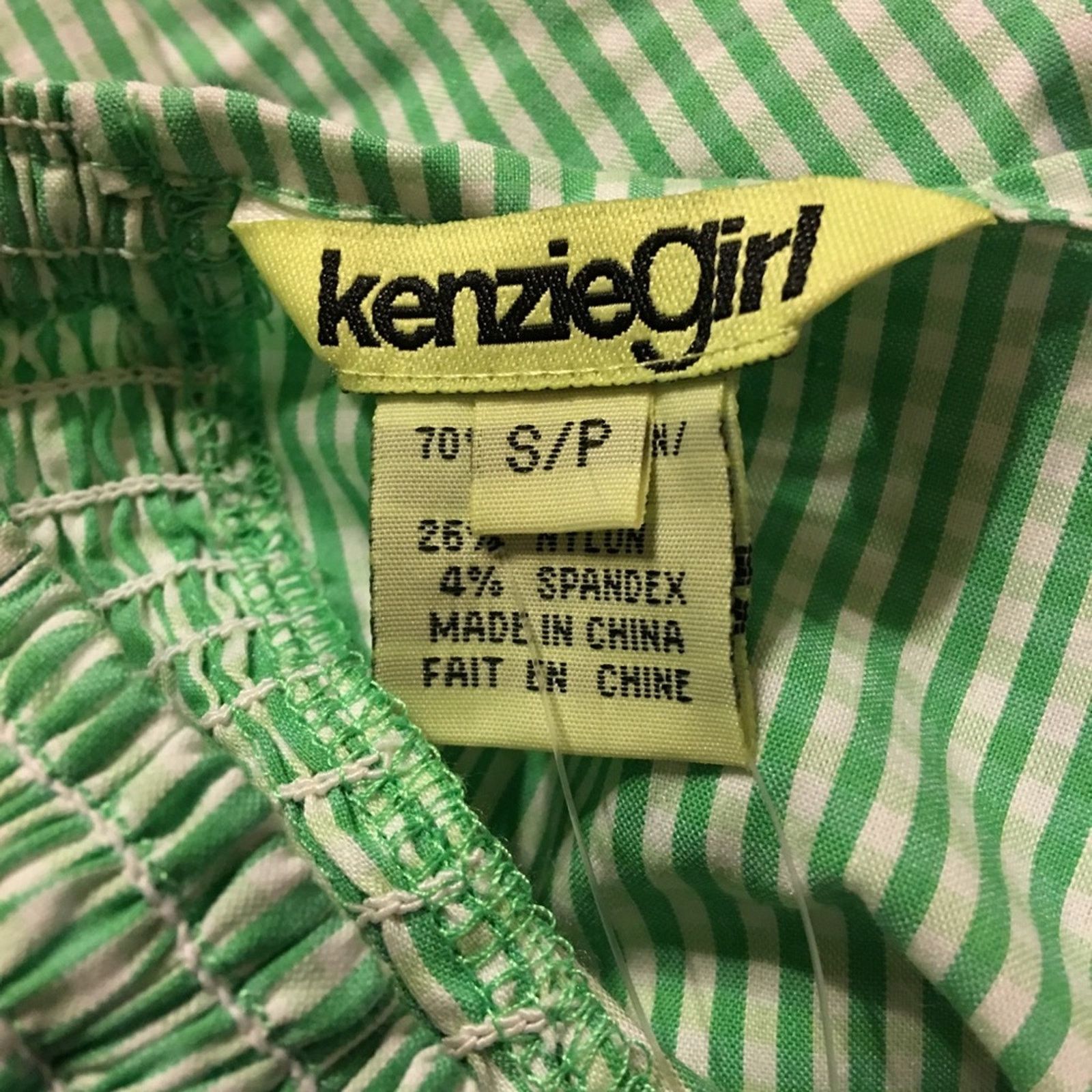 Other Kenzie Girl green white stripe halter NWT S Size S / US 4 / IT 40 - 4 Thumbnail