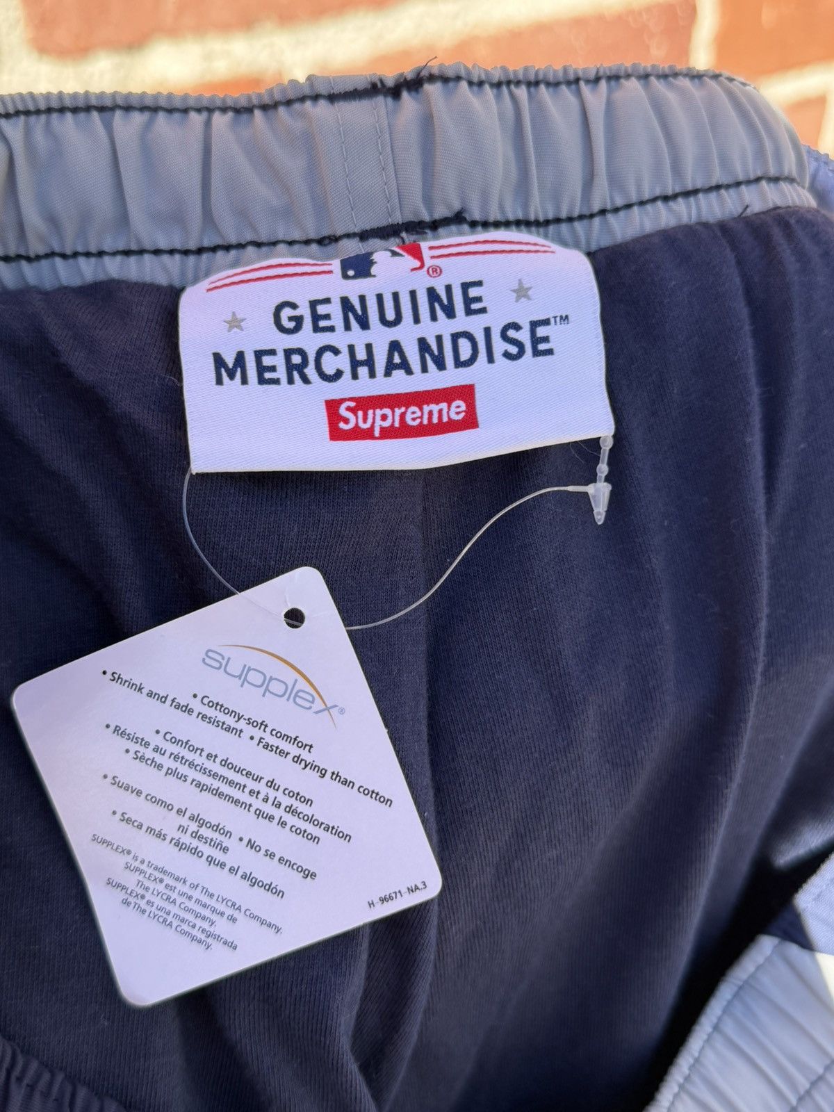 New York Yankees × Supreme Supreme New York Yankee Track Pants Size US 34 / EU 50 - 6 Thumbnail