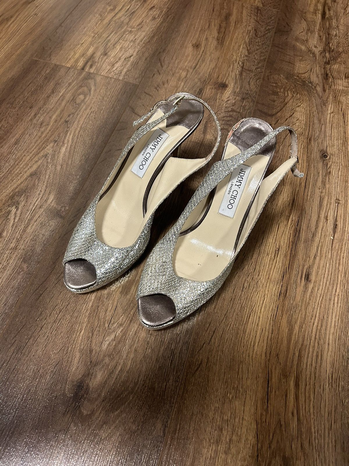 Christian Louboutin × Jimmy Choo × Yves Saint Laurent Jimmy Choo high heels Size US 10 / IT 40 - 1 Thumbnail