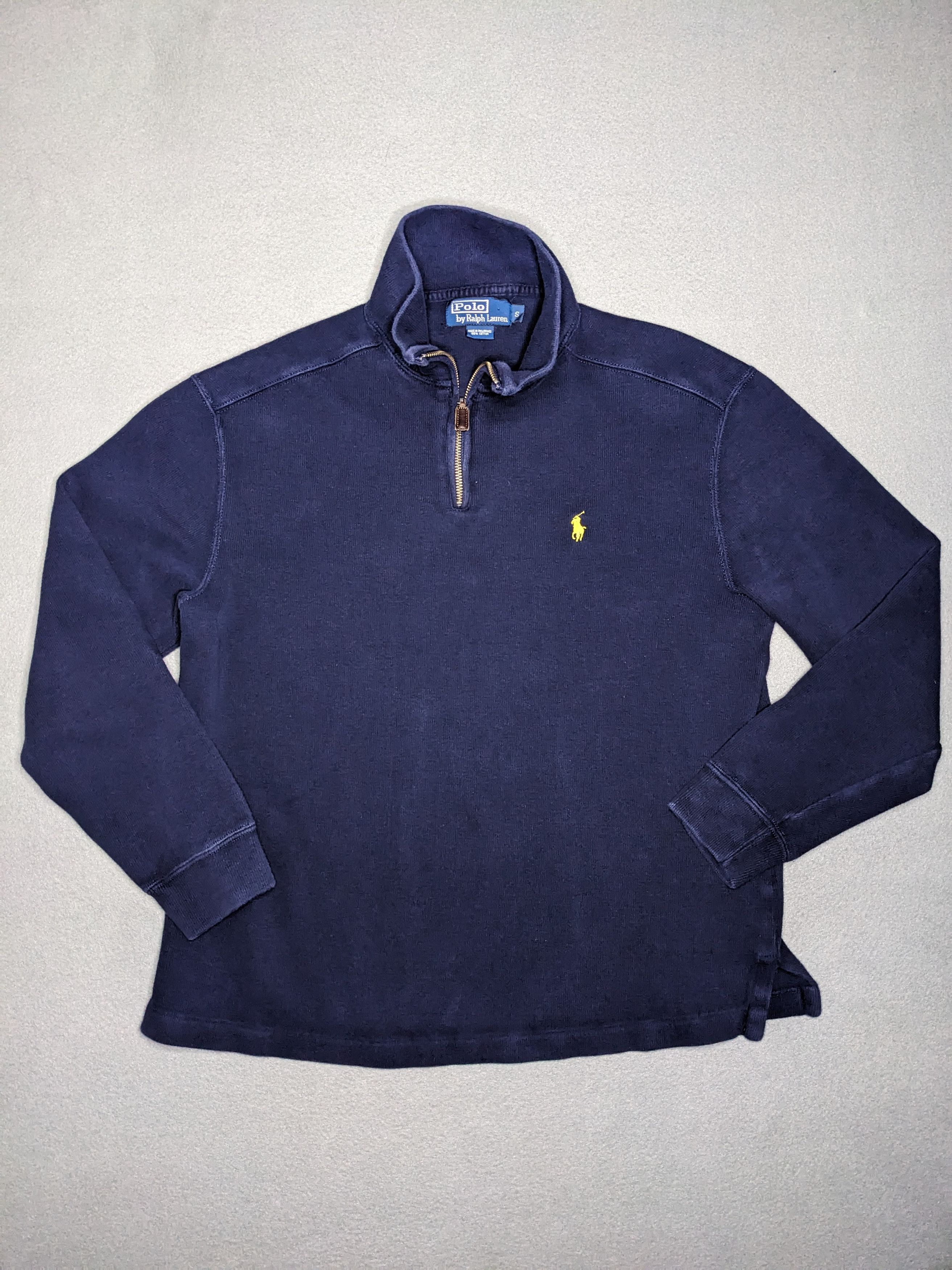 Polo Ralph Lauren VTG Polo Ralph Lauren 1/4 Zip Sweater Mock Neck Mens Small Size US S / EU 44-46 / 1 - 2 Thumbnail