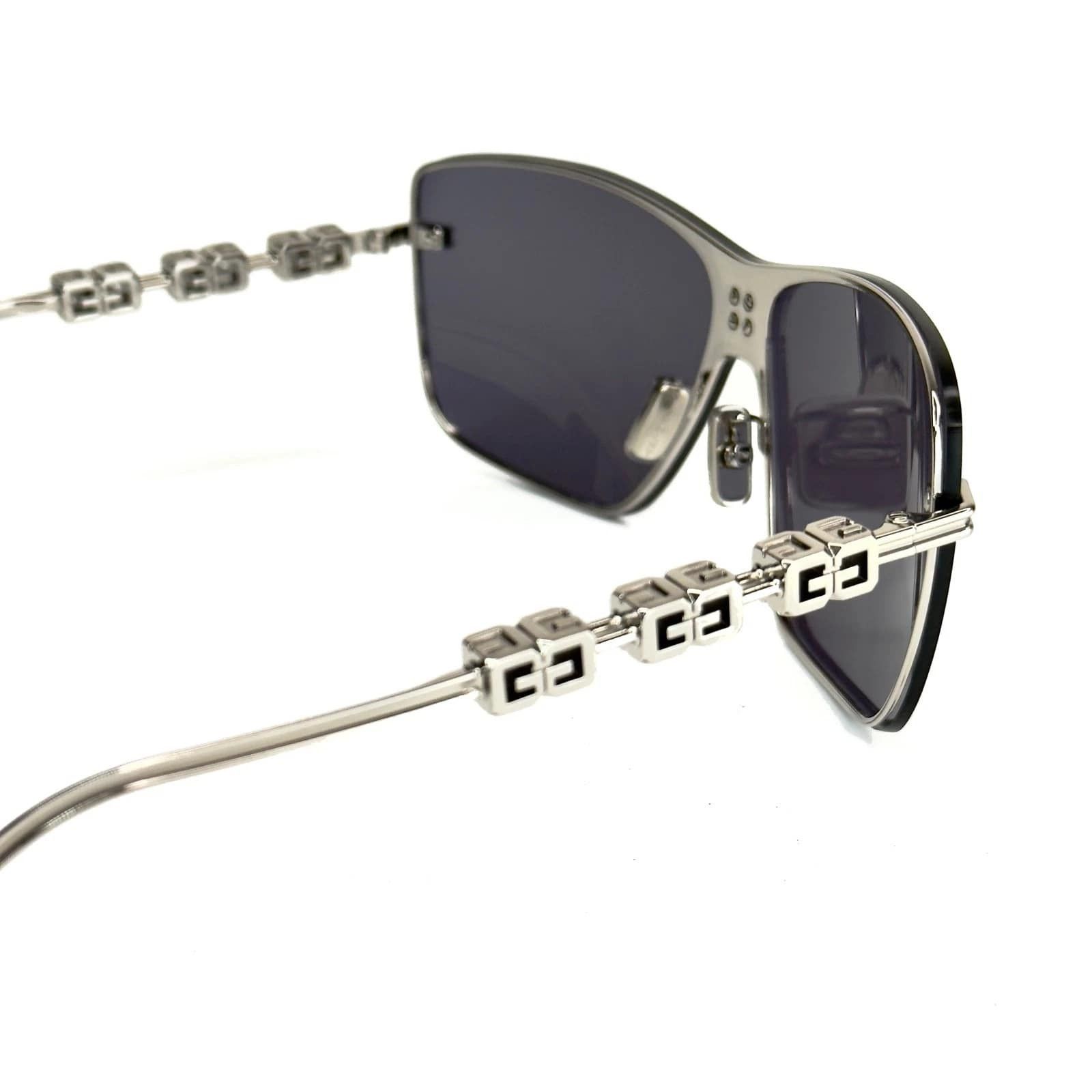 Givenchy GIVENCHY GV40052U GV 40052 4GEM Silver Square Sunglasses 16A Size ONE SIZE - 3 Thumbnail