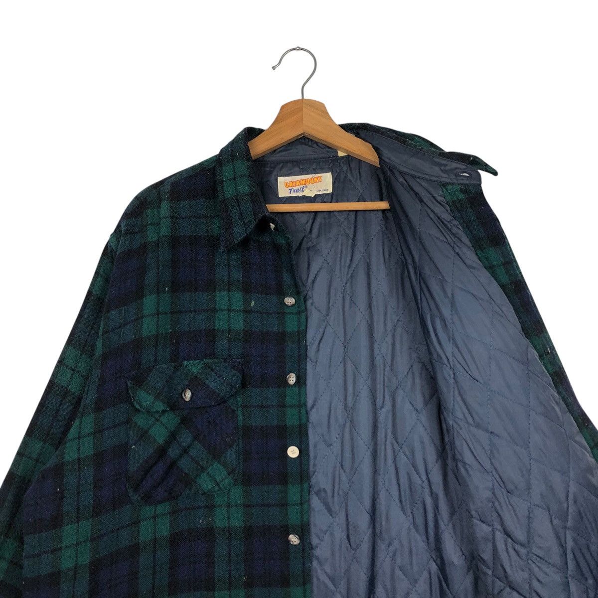 Japanese Brand 📌Vintage Flannel Chore Jacket Catamount Check Tartan Design Size US L / EU 52-54 / 3 - 13 Thumbnail