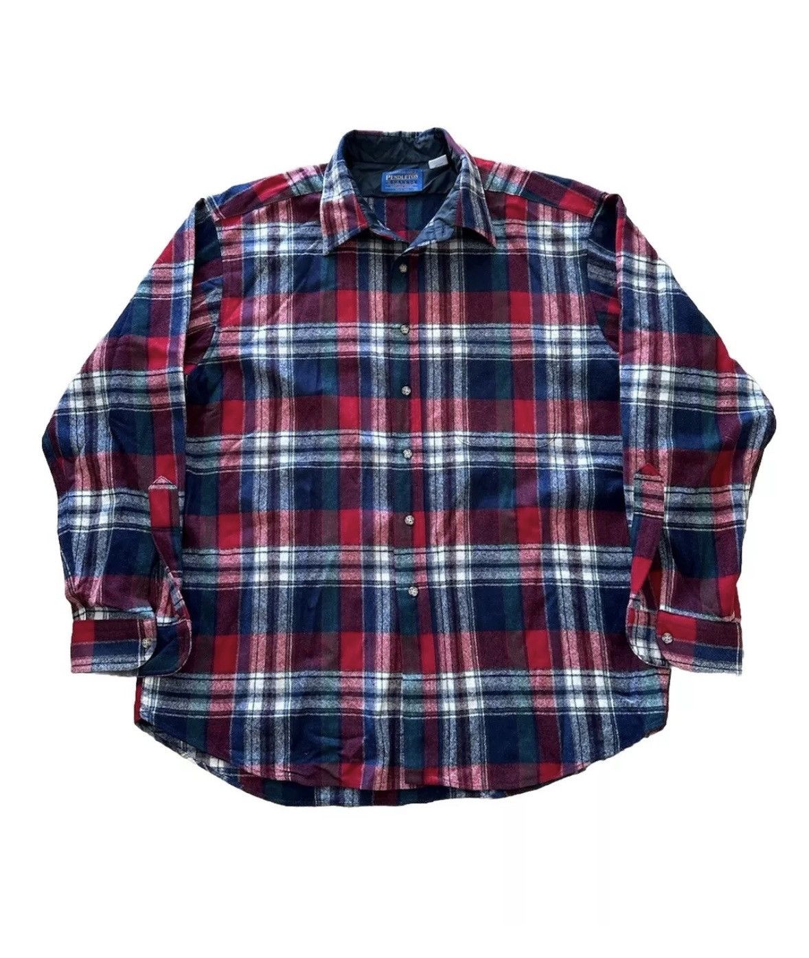Flannel × Pendleton × Vintage Vintage 90’s Pendleton Button Up Flannel Shirt Size XL Size US XL / EU 56 / 4 - 1 Thumbnail