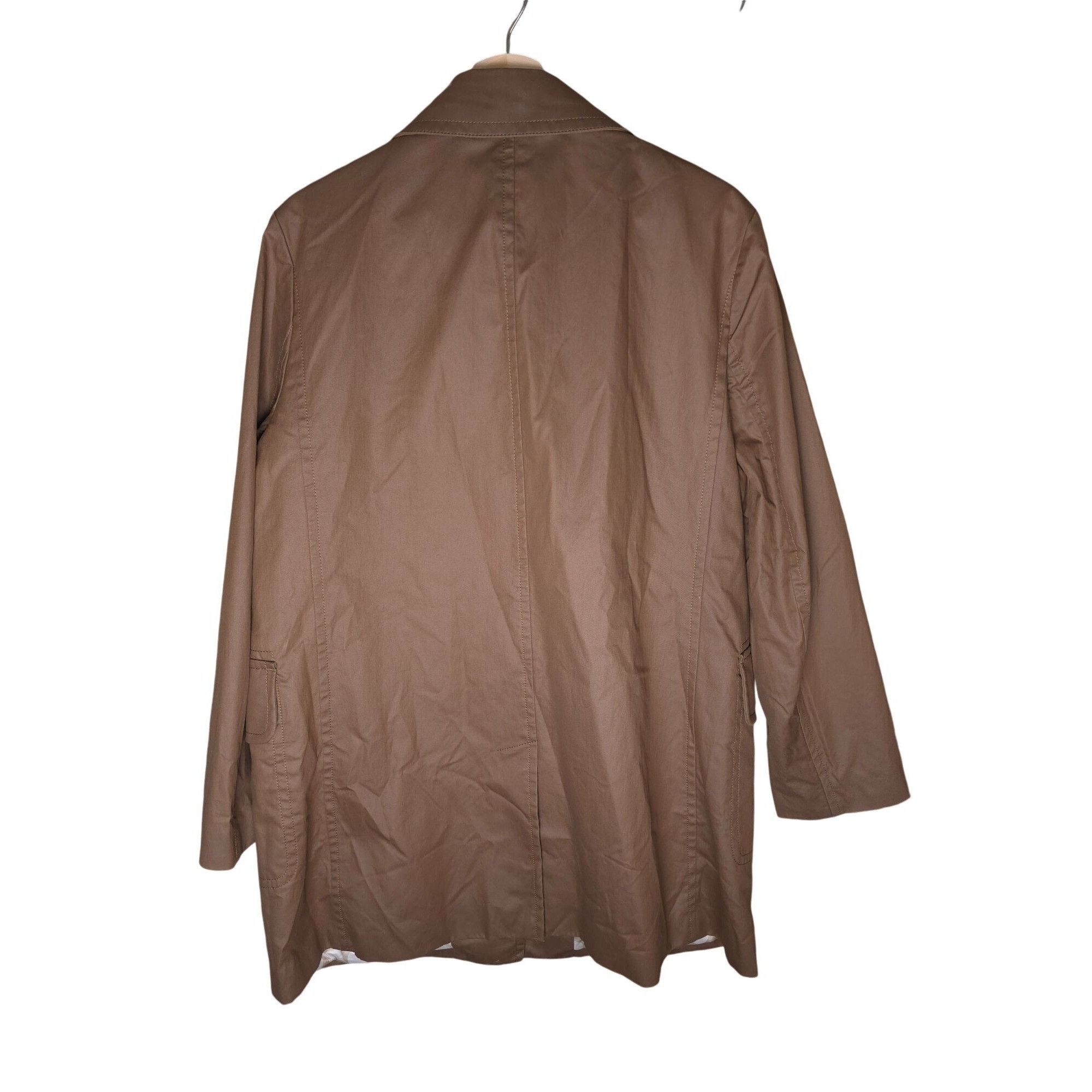 Coach Coach Womens Dark Brown turnlock Jacket vented Size L Size L / US 10 / IT 46 - 12 Thumbnail