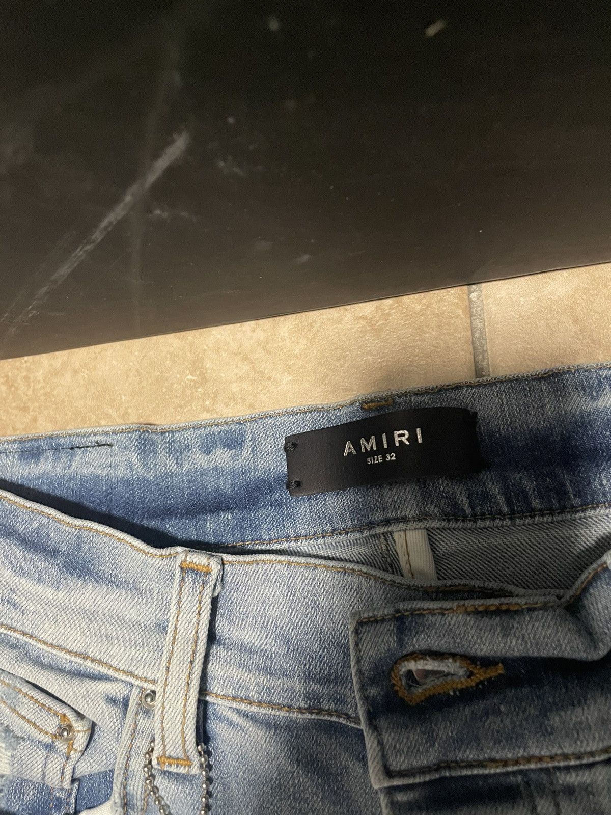 Amiri Amiri/Silk Souv0nlr MX1 Size US 32 / EU 48 - 3 Thumbnail