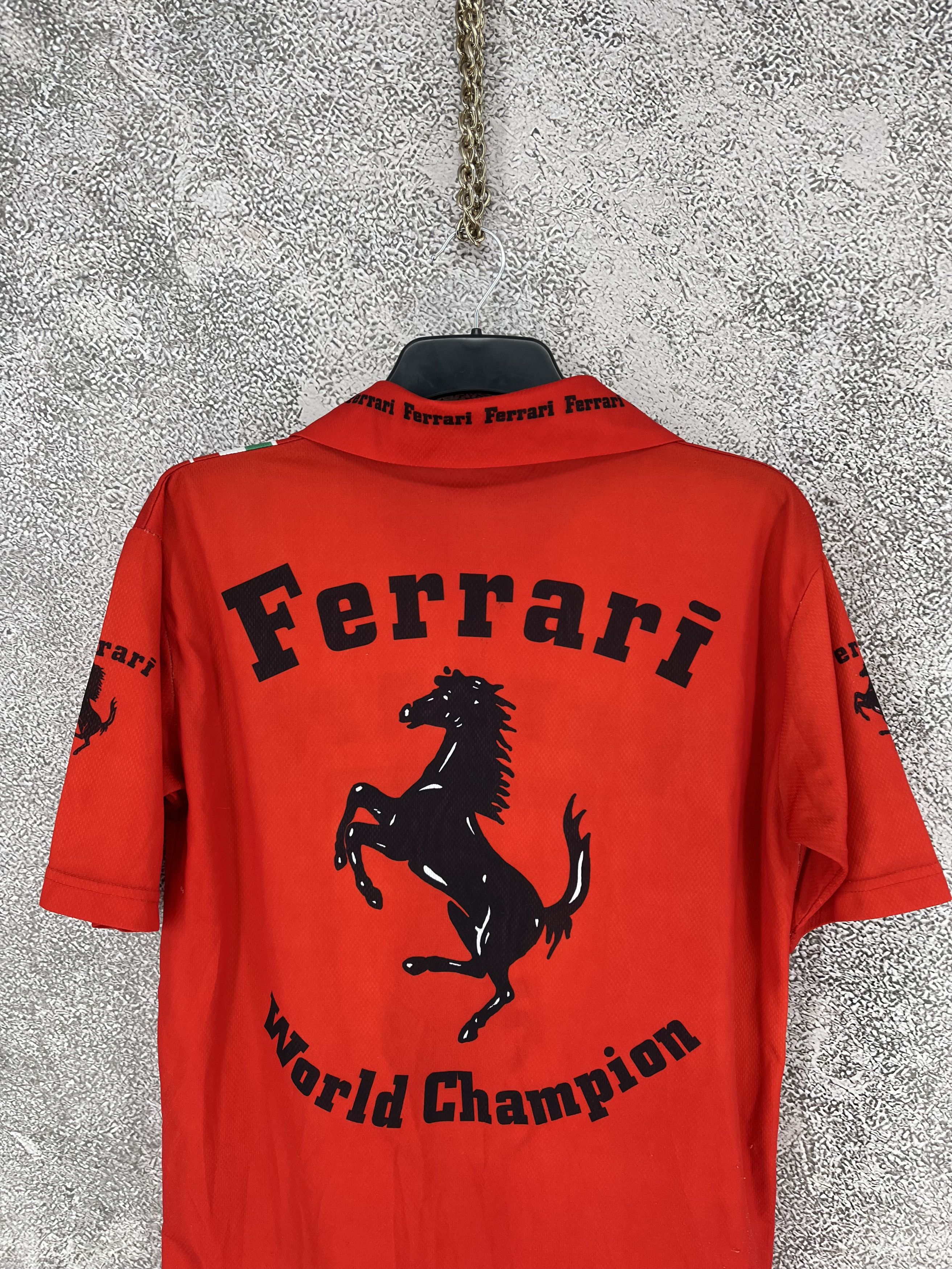 Ferrari Vintage Ferrari F1 Racing jersey t-shirt Size-XL Size US XL / EU 56 / 4 - 9 Thumbnail