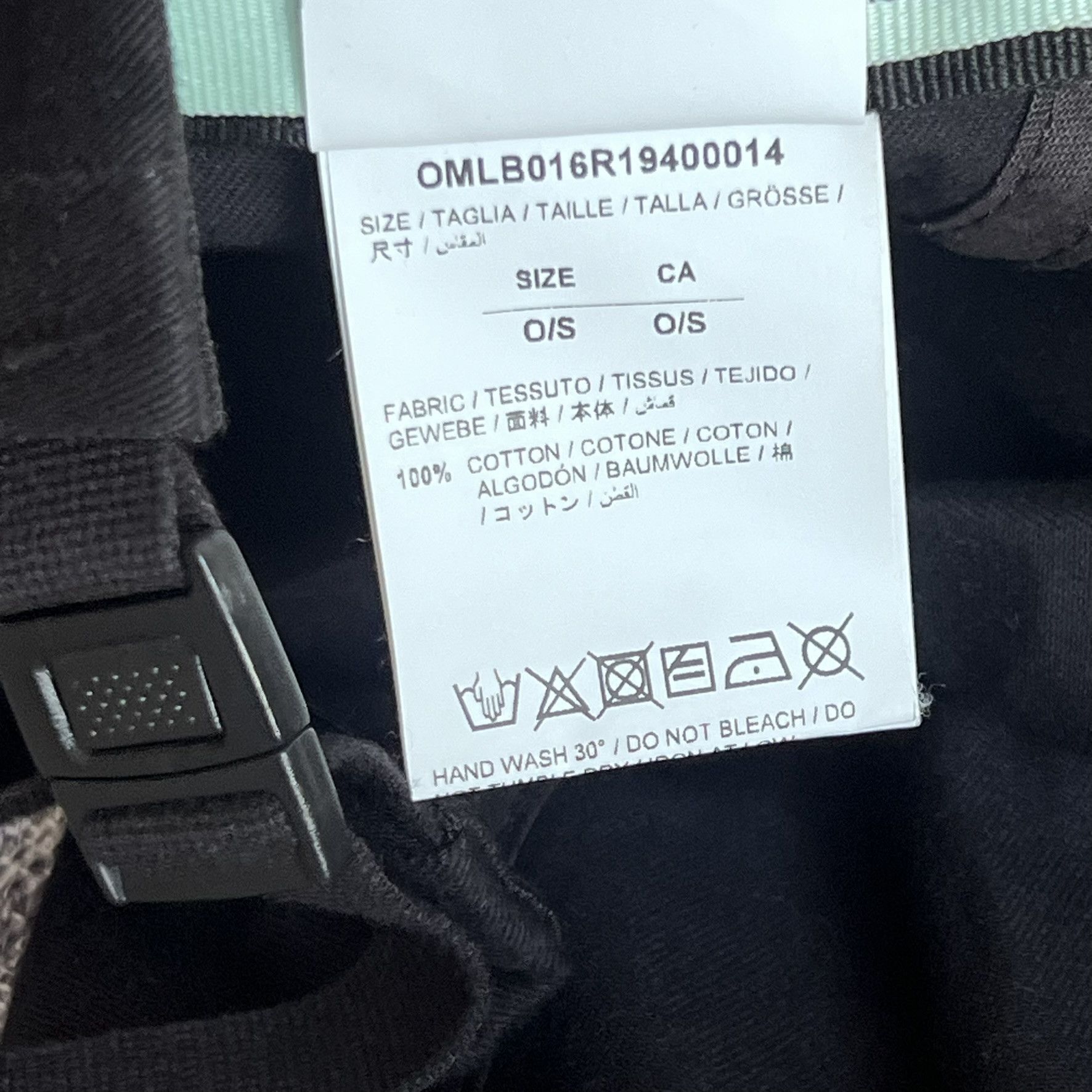 Off-White Off-White Impressionism Cap, OS Size ONE SIZE - 9 Thumbnail