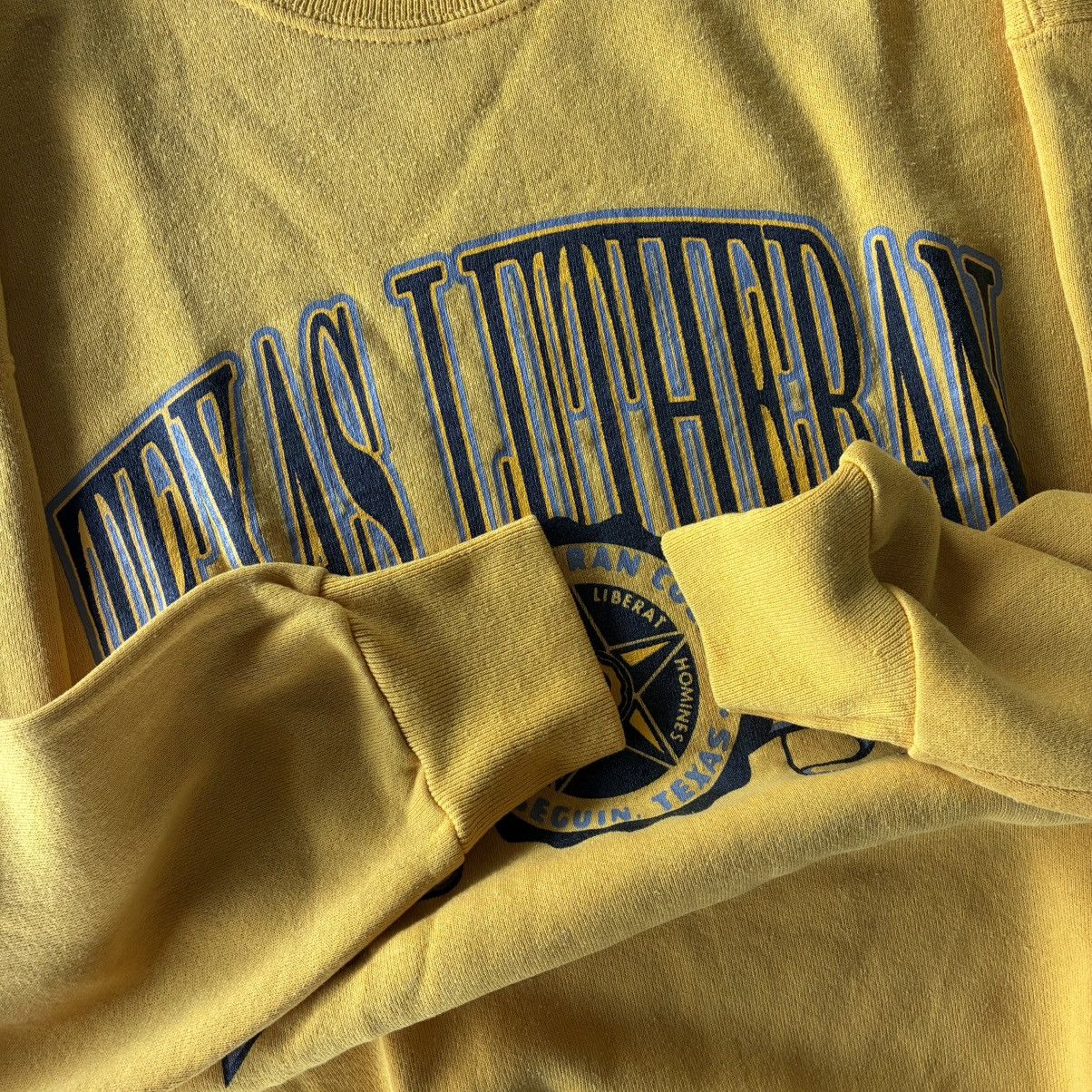Other VINTAGE Y2K TEXAS LUTHERAN UNIVERSITY SWEATSHIRT Size US XL / EU 56 / 4 - 5 Thumbnail