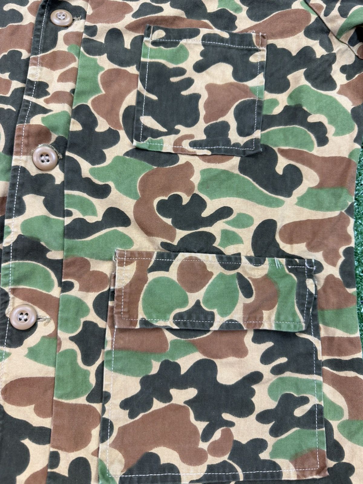 Vintage Vintage 1970s K-mart Camo cargo button up bubble camo size s Size US S / EU 44-46 / 1 - 7 Thumbnail