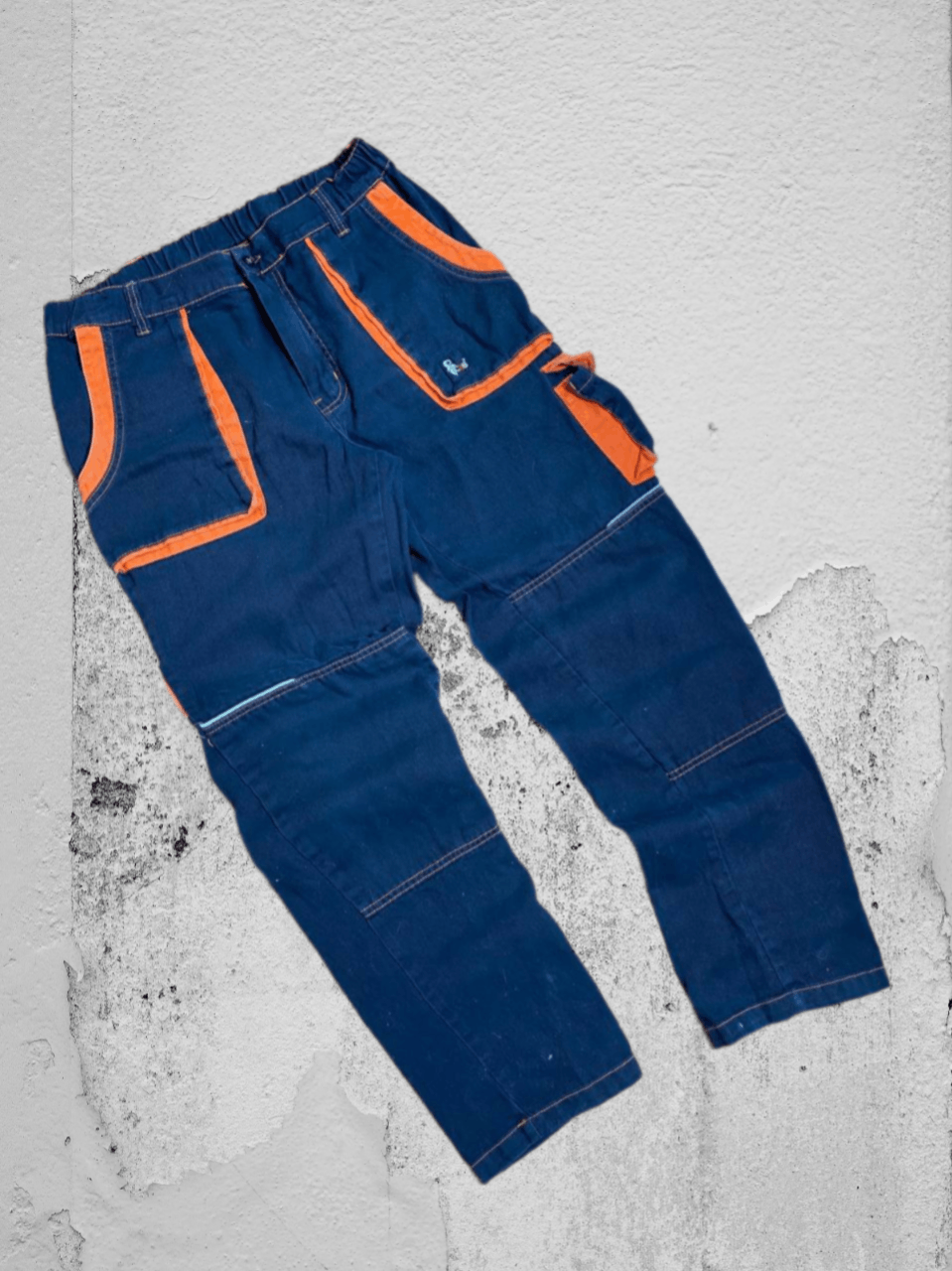 Vintage ➕ y2k cargo bondage straight pants tactical army style Size US 32 / EU 48 - 1 Thumbnail