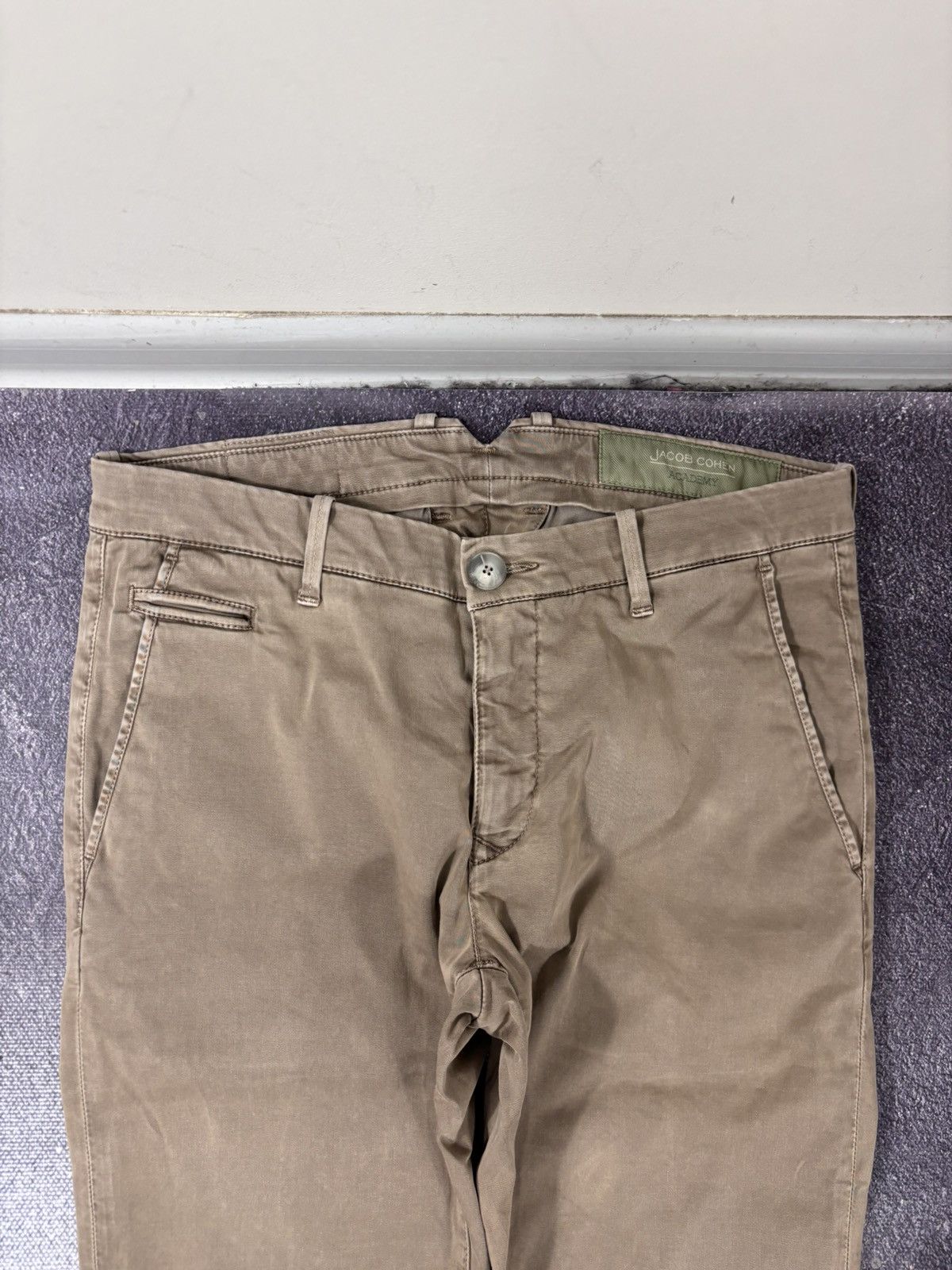 Jacob Cohen Jacob Cohen Academy Bobby Men’s Stretch Chino Pants Trousers Size US 31 - 5 Thumbnail
