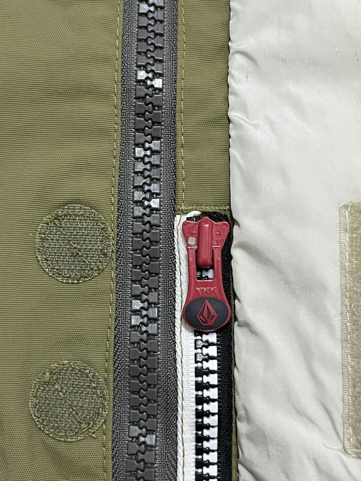 Other Volcom Nations Insulated Military Jacket Olive Y2K Utility Size US L / EU 52-54 / 3 - 6 Thumbnail