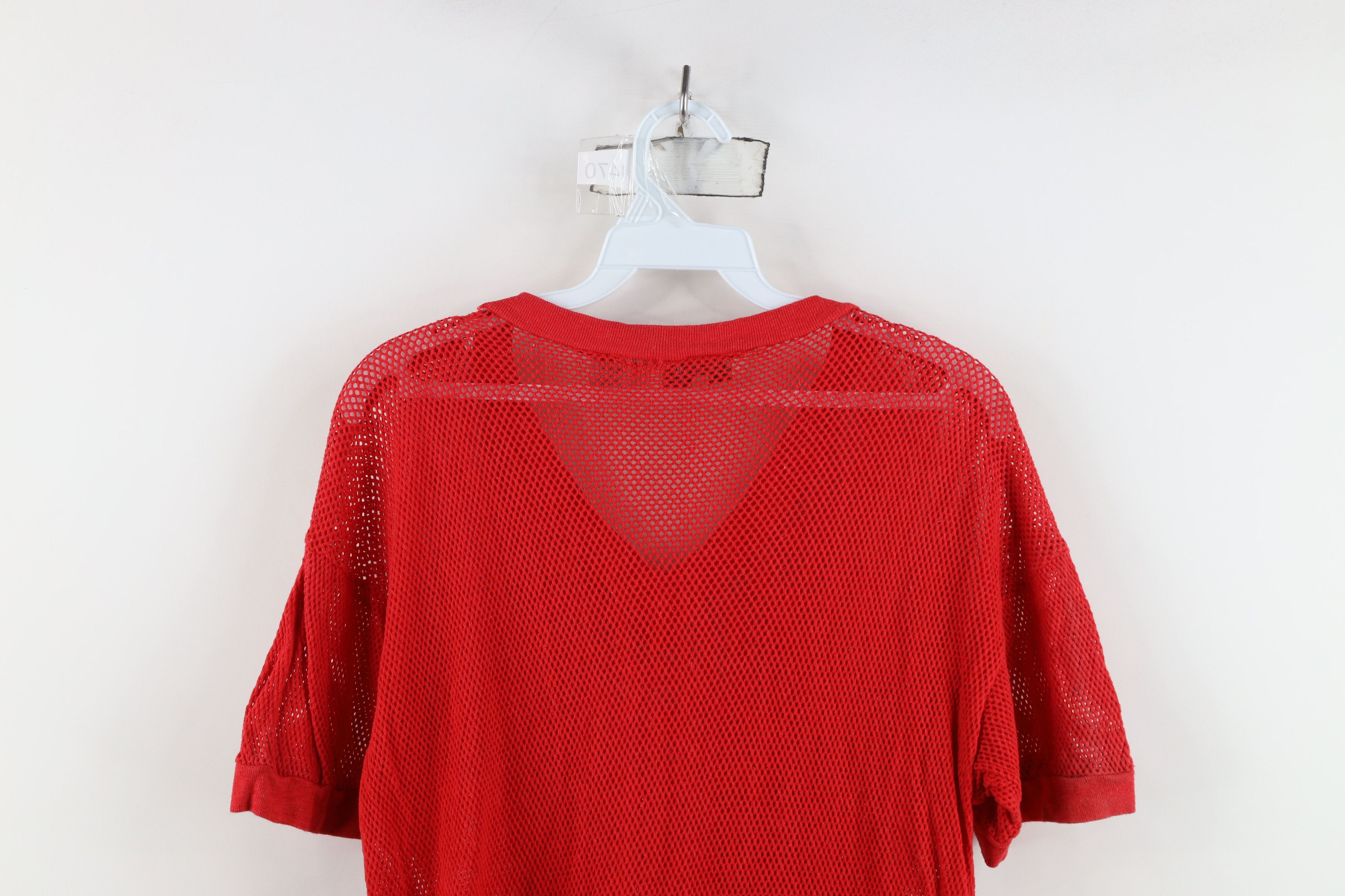Vintage Vintage 80s 90s Streetwear Mesh Ringer T-Shirt Gay Pride Size US L / EU 52-54 / 3 - 9 Thumbnail