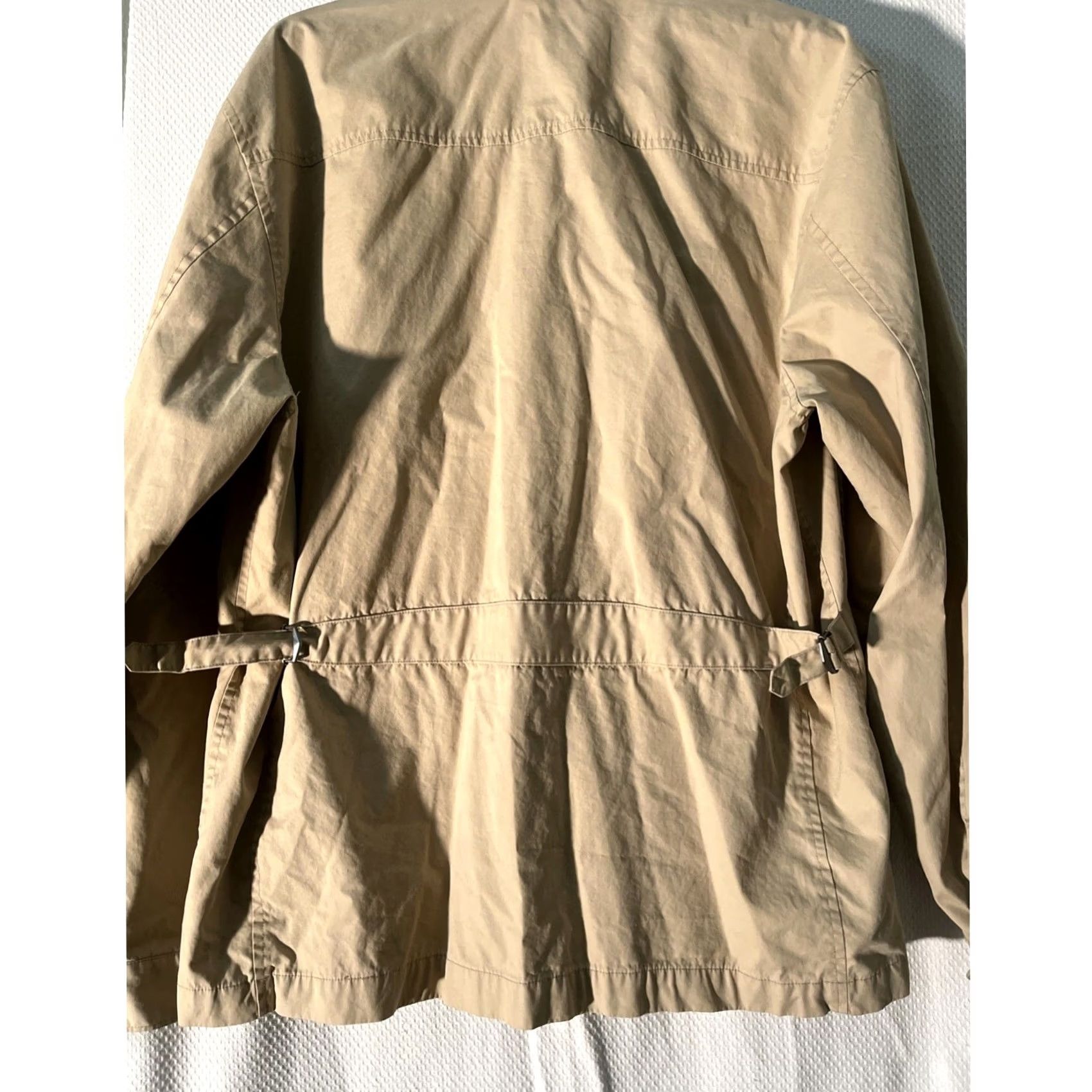 Polo Ralph Lauren VINTAGE Polo Golf Ralph Lauren Cotton Jacket Beige Plaid Long Sleeve Size L Mens Size US L / EU 52-54 / 3 - 2 Thumbnail