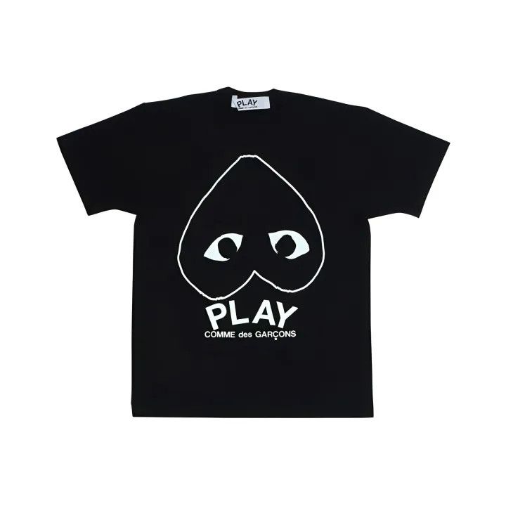 Comme des Garcons Comme des Garçons Play Black Logo T-Shirt 0079 Size US L / EU 52-54 / 3 - 1 Thumbnail