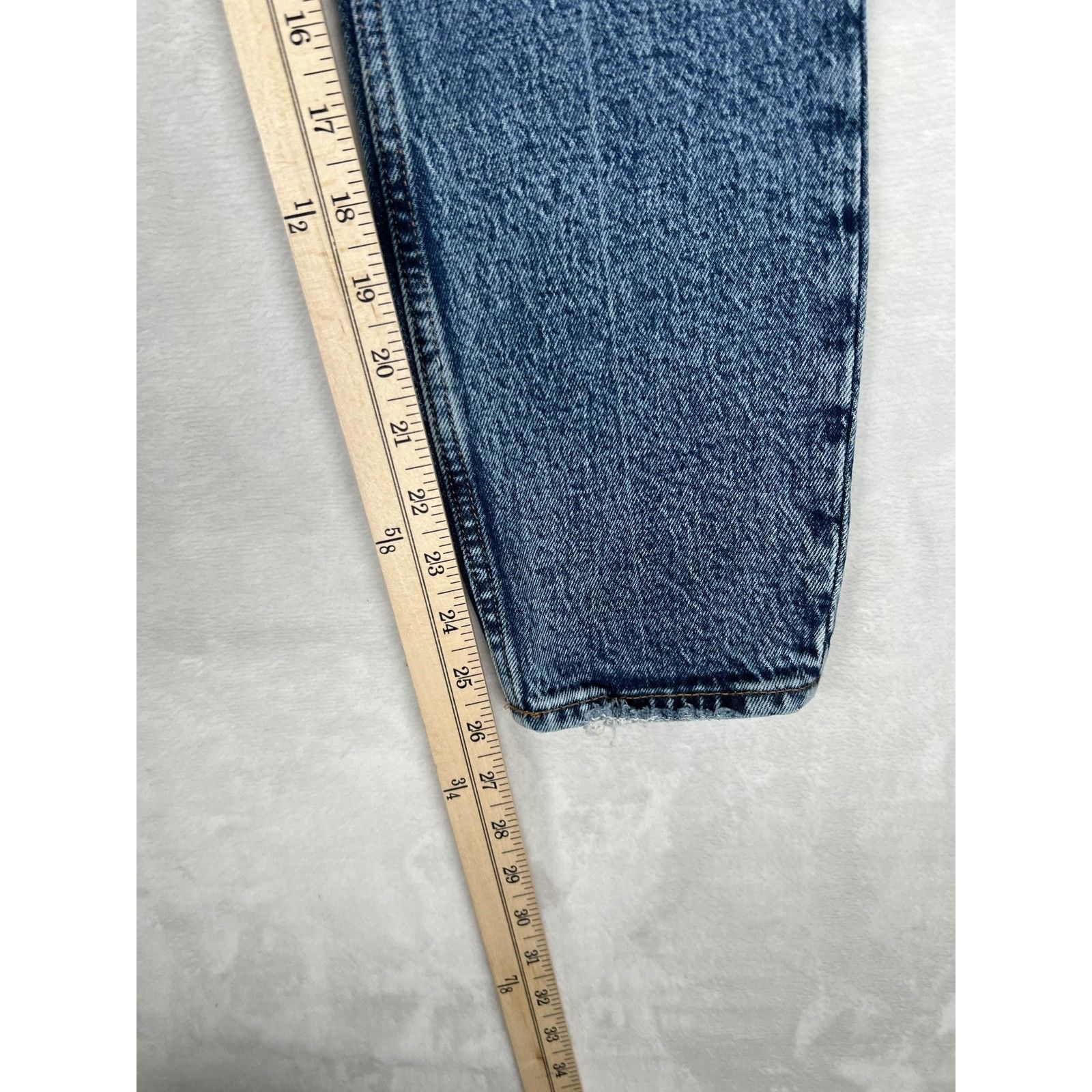 Abercrombie & Fitch Abercrombie & Fitch Jeans Womens 2 26 Blue High Rise The Ski Size 26" / US 2 / IT 38 - 3 Thumbnail