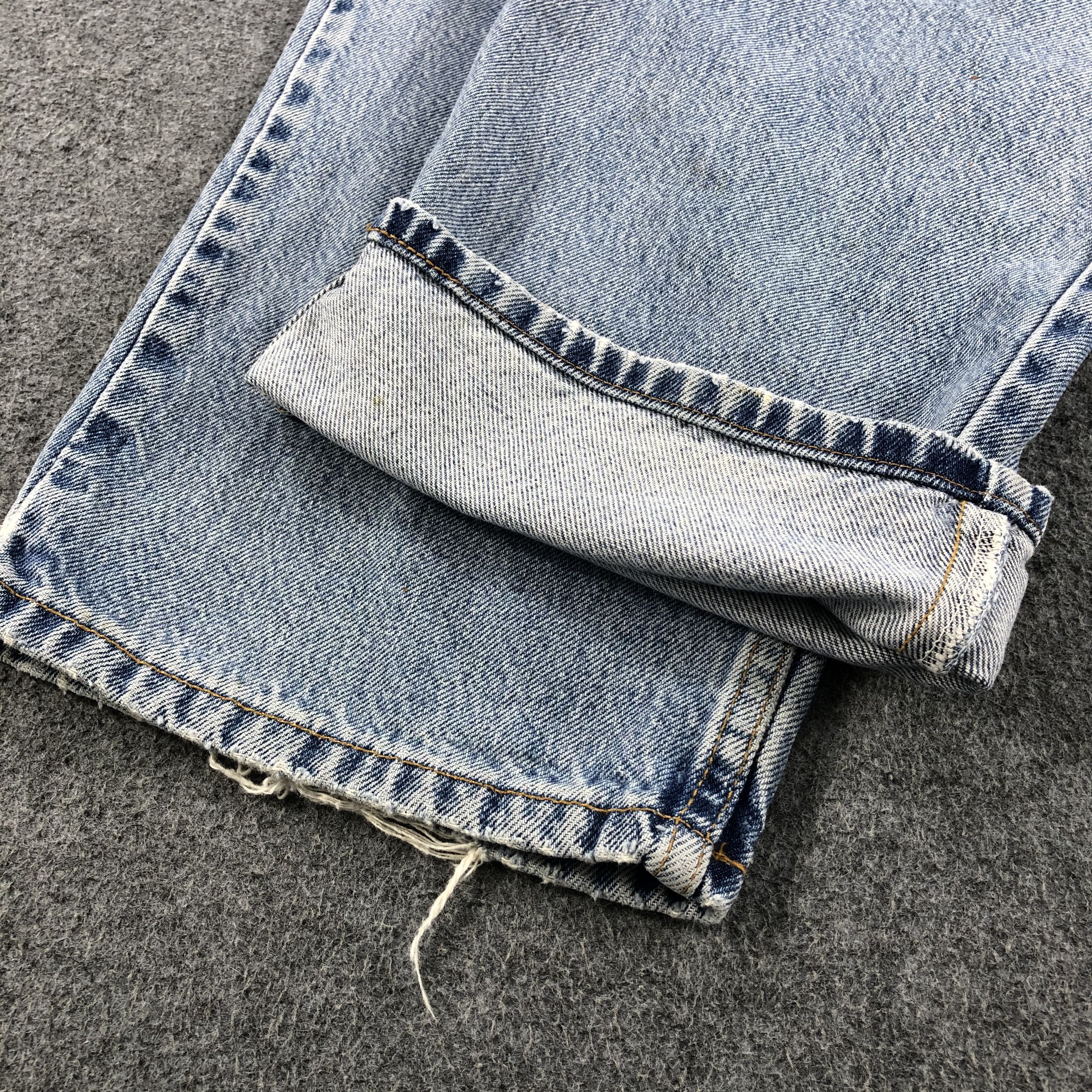 Levi's 90s Vintage Light Wash Levis 545 Jeans-J1514 Size US 43 - 7 Thumbnail