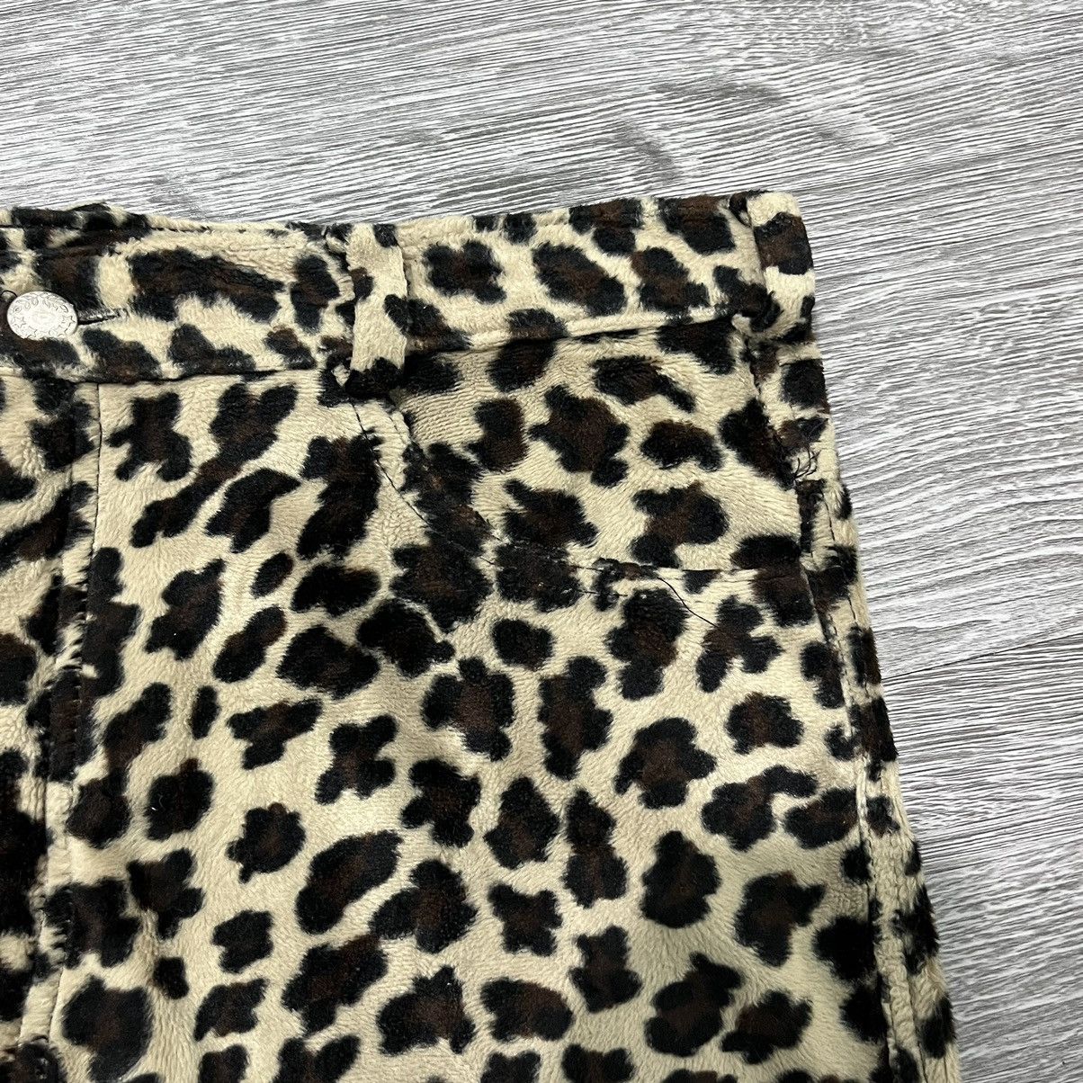 Japanese Brand Sexy Dynamite London Leopard Fleece Pant Size US 32 / EU 48 - 4 Thumbnail