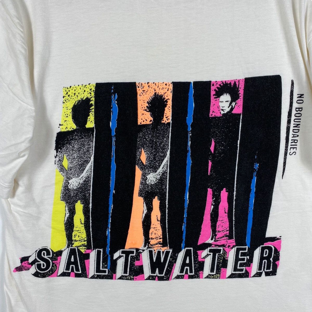 Other Vintage 90's SALTWATER AUSTRALIA No Boundaries Surf Gear Tee Size US M / EU 48-50 / 2 - 2 Thumbnail