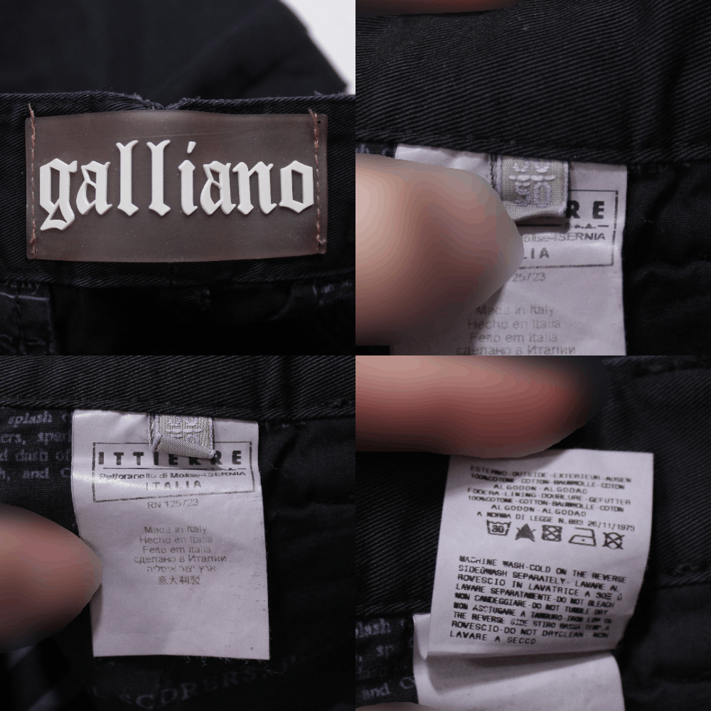John Galliano Stripe Out Pants Size US 34 / EU 50 - 7 Thumbnail