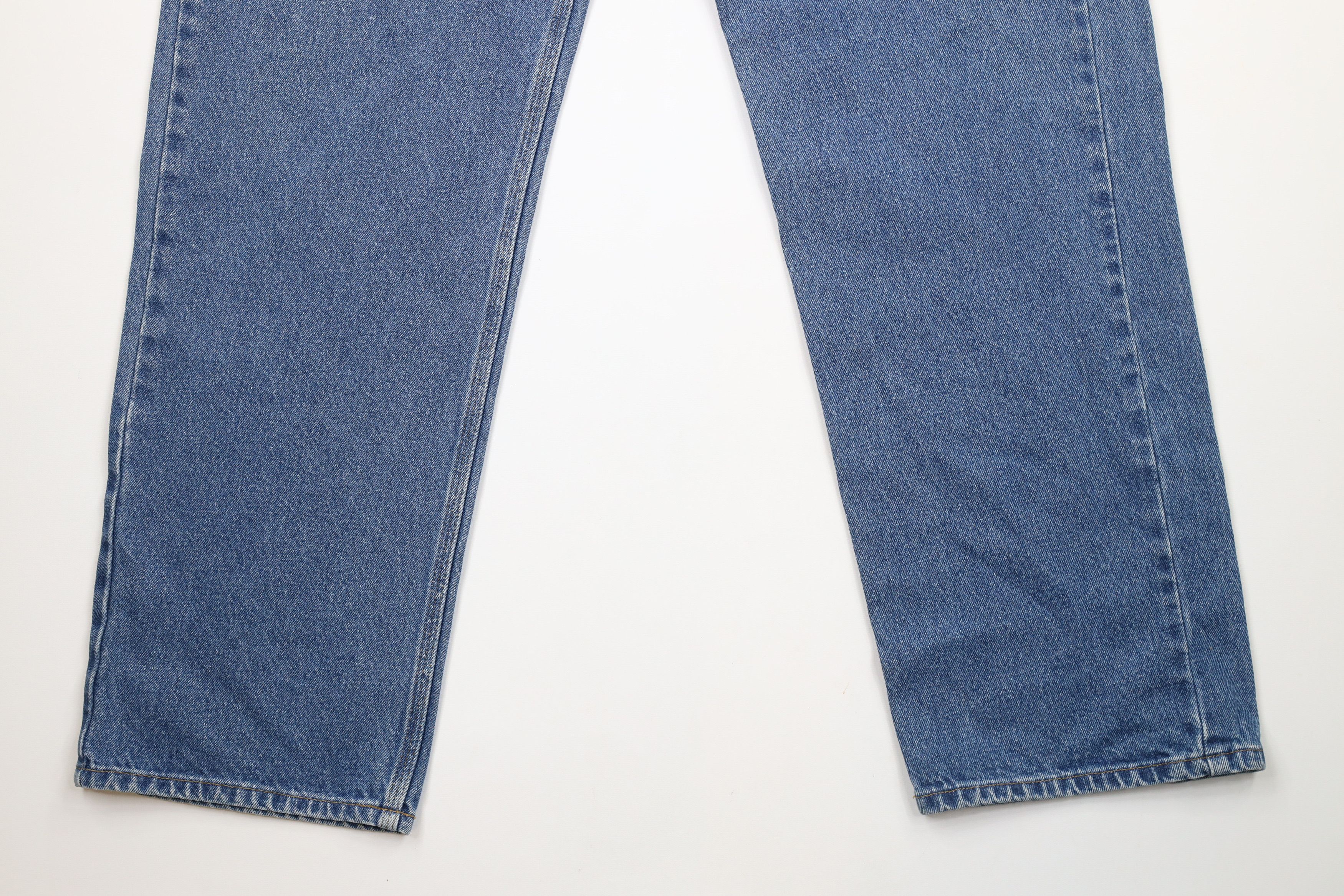 Carhartt × Vintage Vintage Carhartt Out Wide Leg Relaxed Fit Denim Jeans Blue Size US 42 / EU 58 - 4 Thumbnail