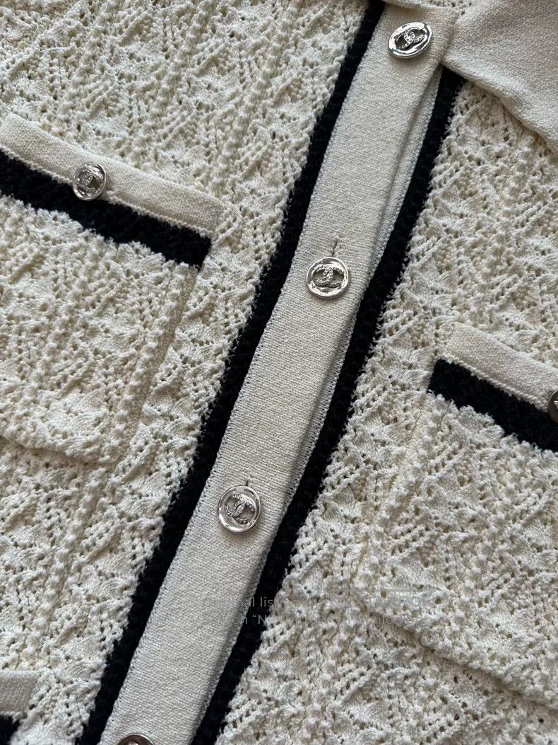 Chanel Chanel Off-white cardigan coat Size XS / US 0-2 / IT 36-38 - 5 Thumbnail