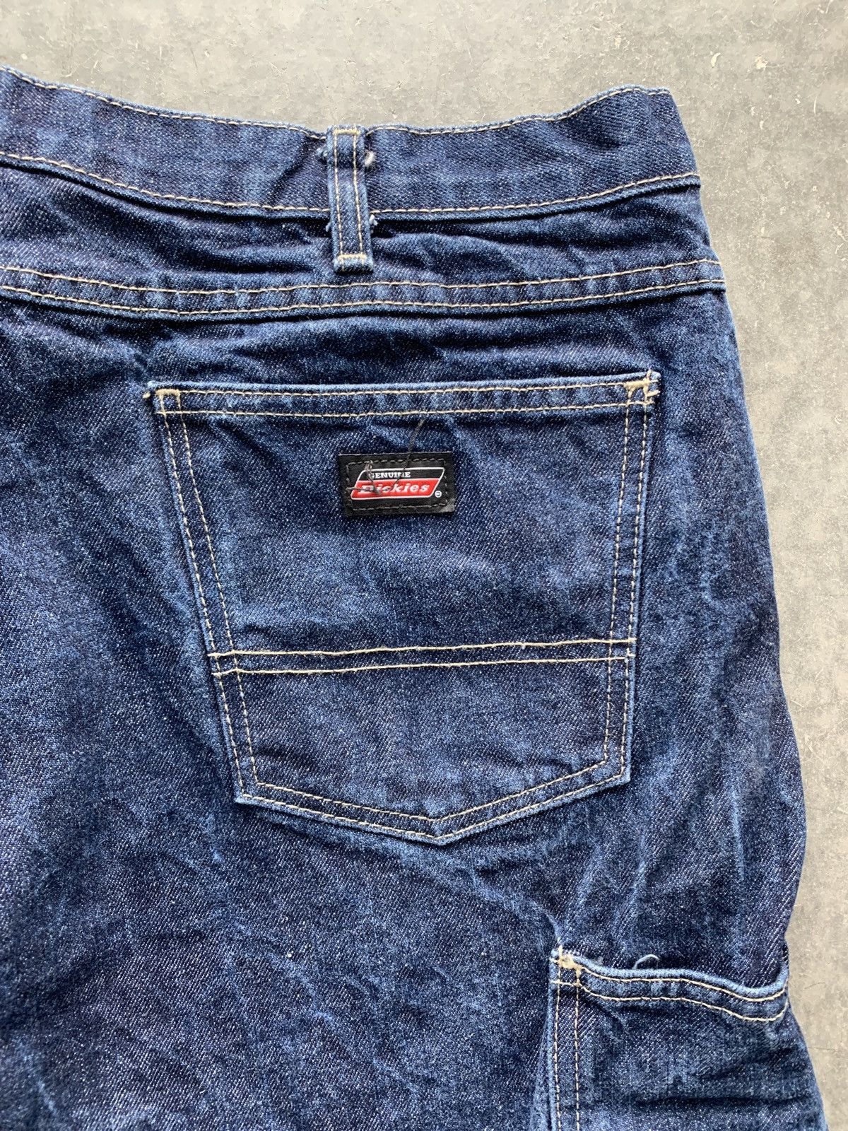Dickies × Vintage Vintage Y2K Dickies Carpenter Jean Shorts Size US 38 / EU 54 - 2 Thumbnail