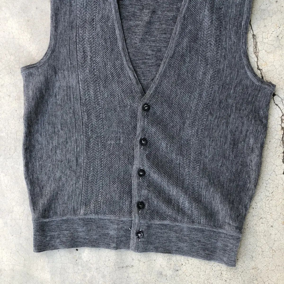 Aran Isles Knitwear × Homespun Knitwear Cardigan Knitvest Pullover Memeri Sweater Size US S / EU 44-46 / 1 - 3 Thumbnail