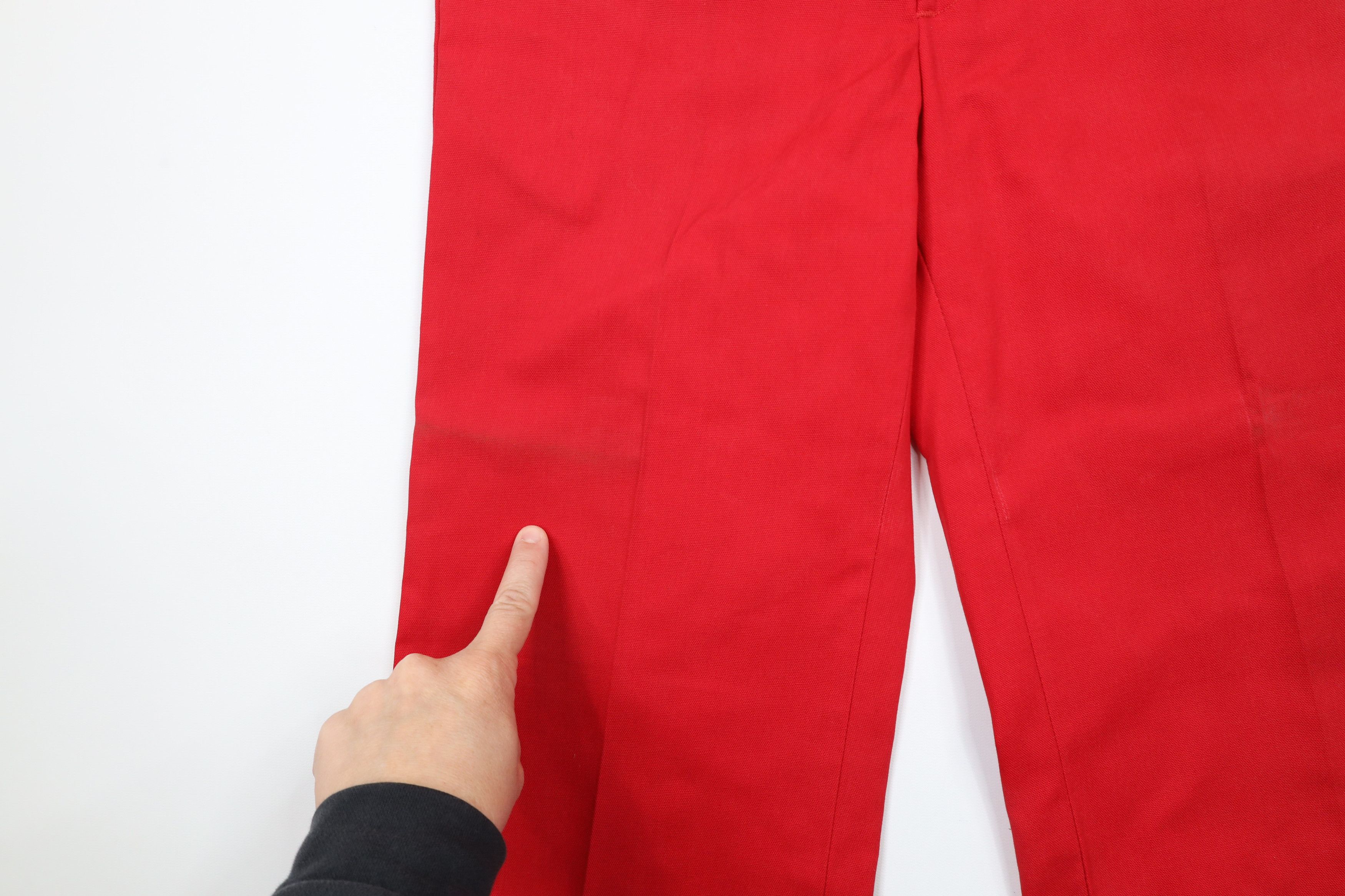 Vintage Deadstock Vintage 70s Streetwear Bottoms Chino Pants Red USA Size US 30 / EU 46 - 6 Thumbnail