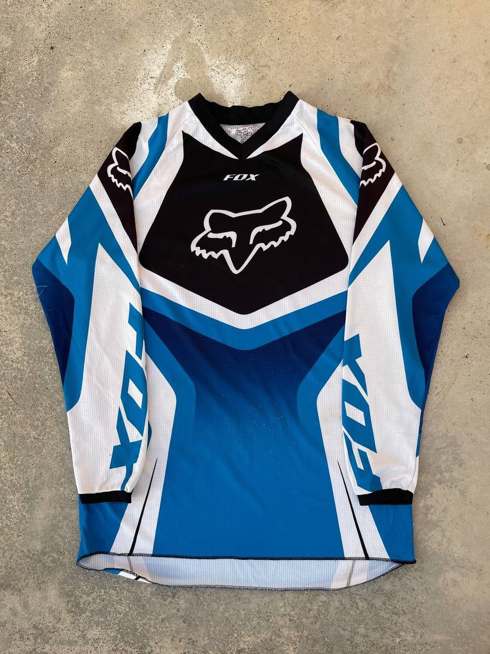 Fox Racing Distressed Vintage Y2K Fox Racing Motocross Shirt Size US L / EU 52-54 / 3 - 1 Thumbnail