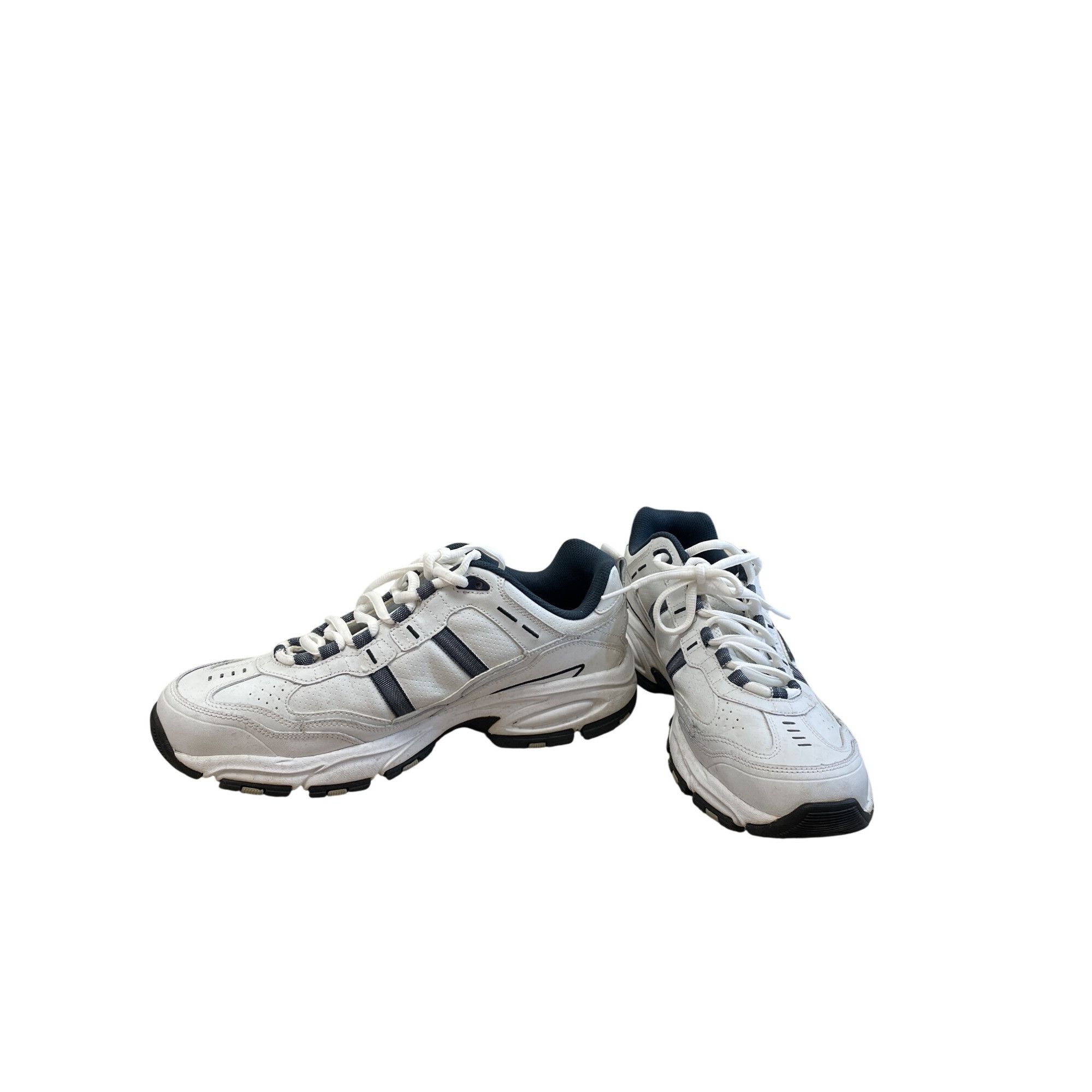 SKECHERS Skechers Sport 51242 Mens white blue sneakers shoes size 9.5 Size US 9.5 / EU 42-43 - 3 Thumbnail