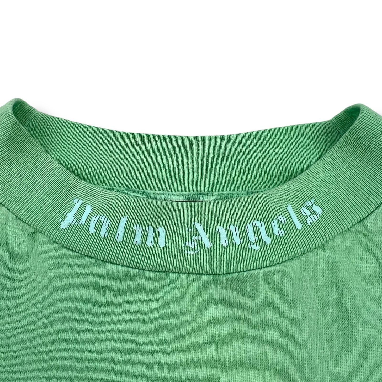Palm Angels Palm Angels Green Long Sleeve T Shirt Size US S / EU 44-46 / 1 - 4 Thumbnail