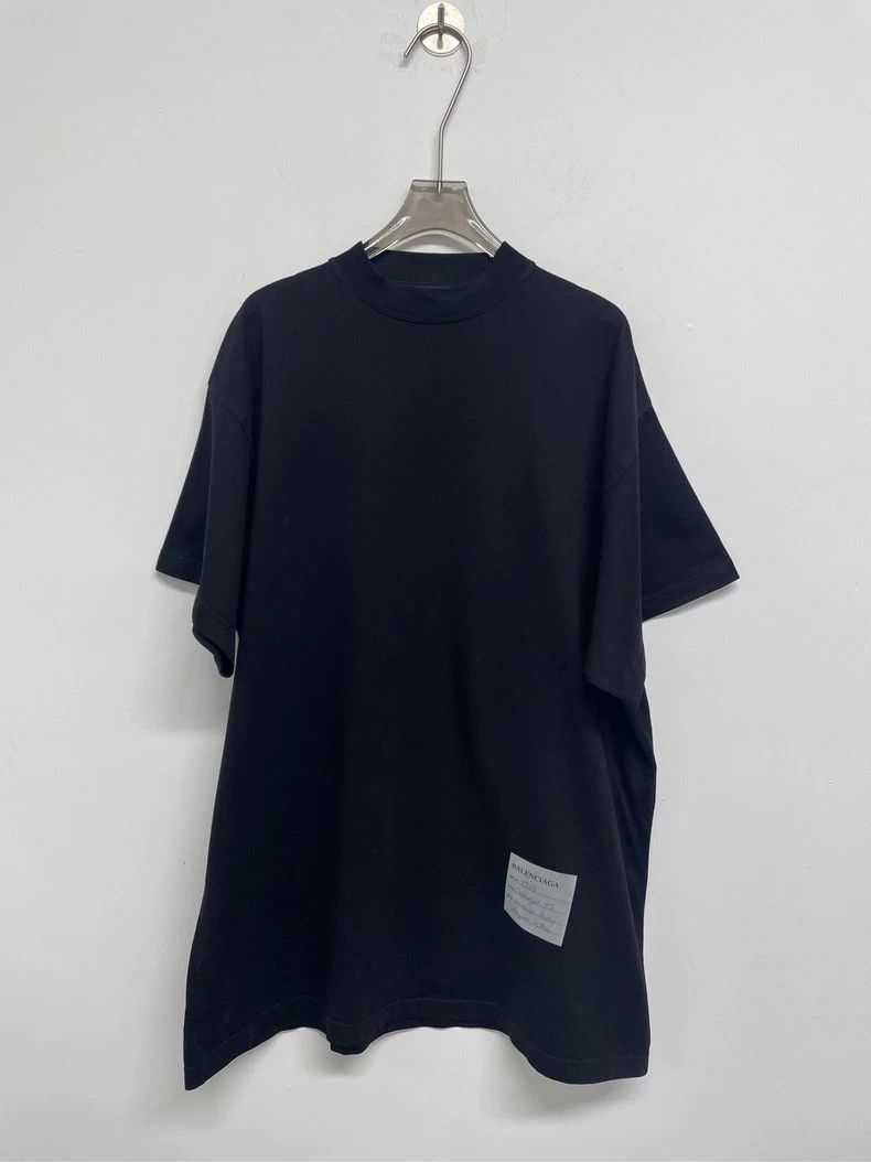 Other Balenciaga Post-it notes short sleeve black Size US M / EU 48-50 / 2 - 1 Thumbnail