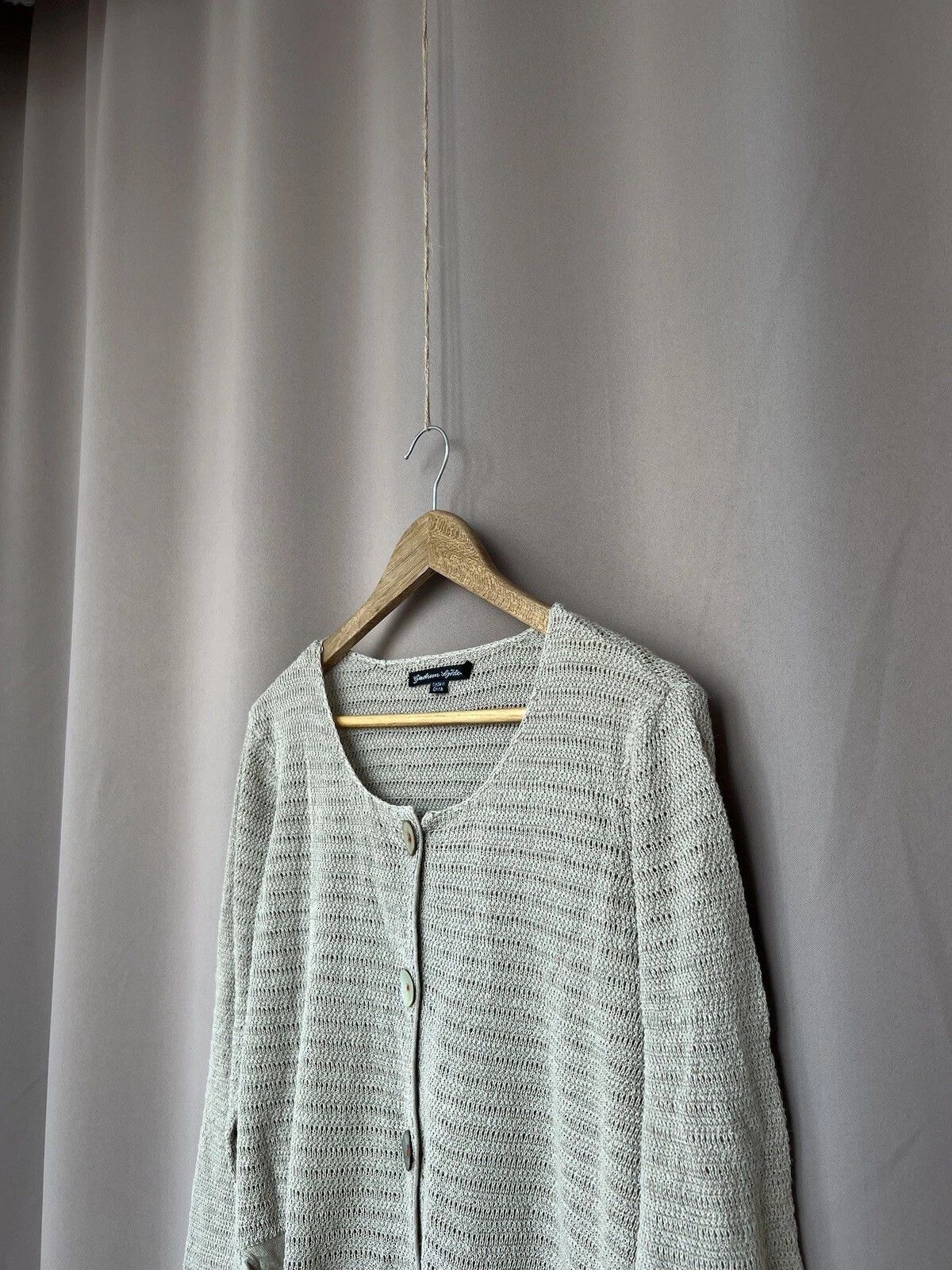 Gudrun Sjoden Gudrun Sjoden Cardigan Womens Size M Button Knit Sweater Size M / US 6-8 / IT 42-44 - 4 Thumbnail